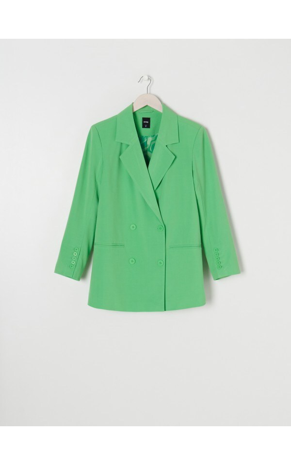 mint green blazers