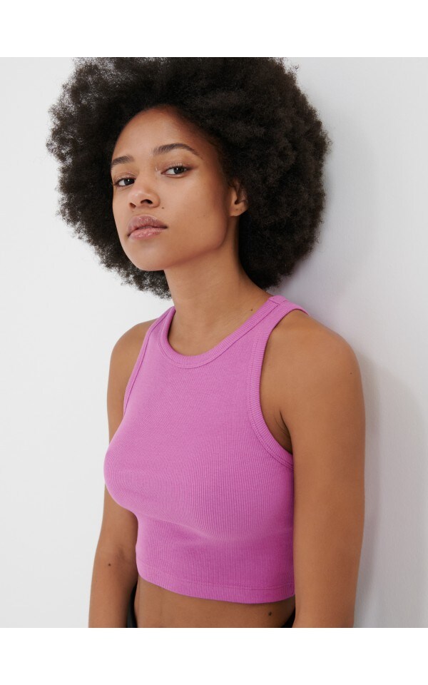 Crop Top aus Rippstrick, SINSAY, 7160K40X