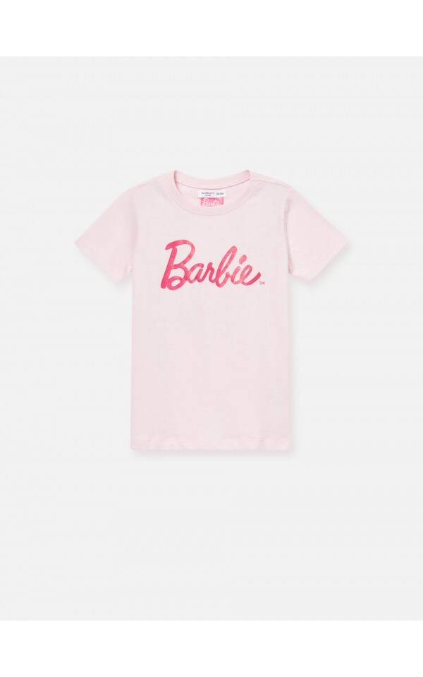Barbie Langarmshirt langarm Shirt  92 98 104 110 116 122 Mädchen Mattel T-Shirt