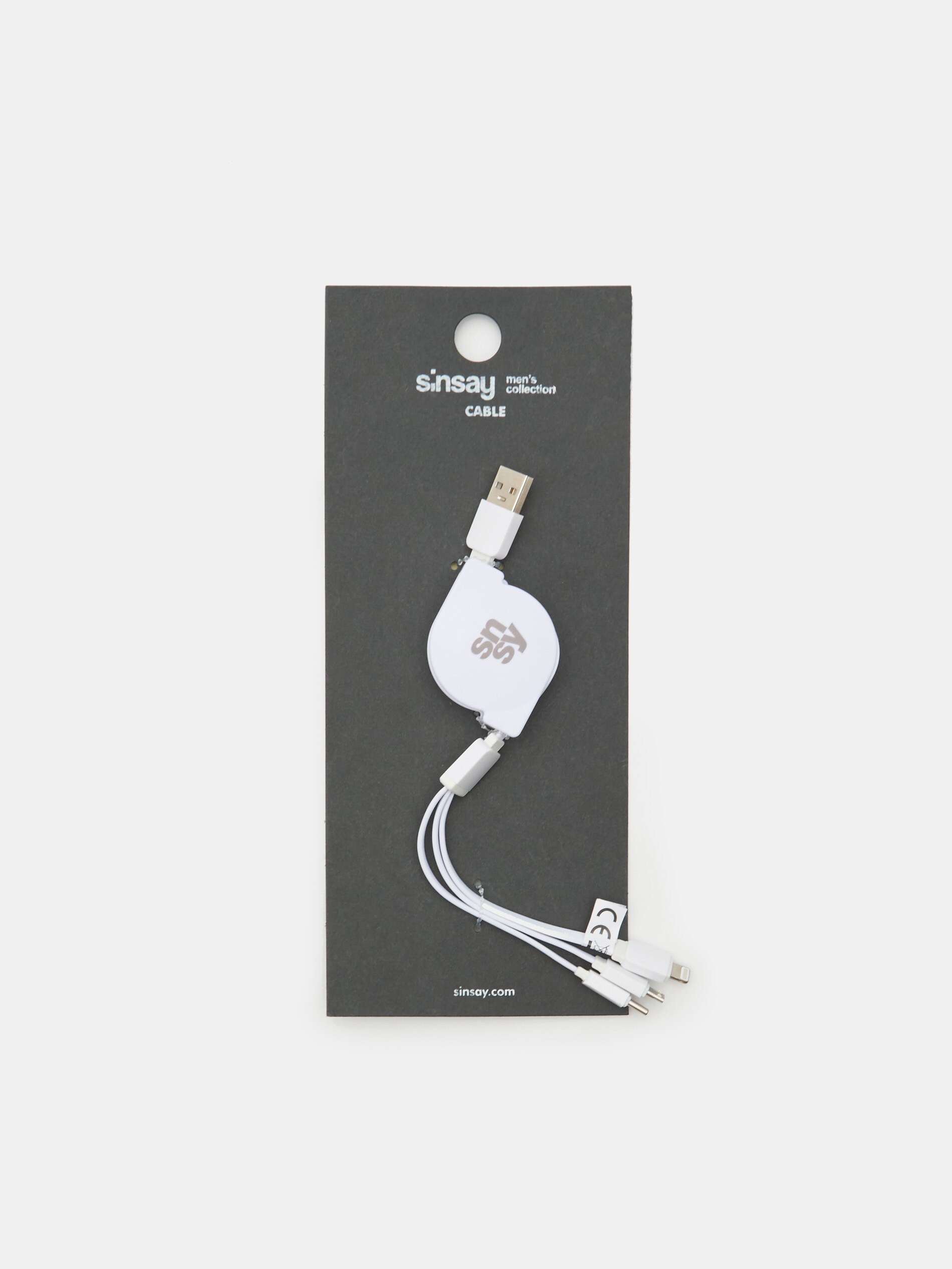 USB kábel s 3 rôznymi koncovkami