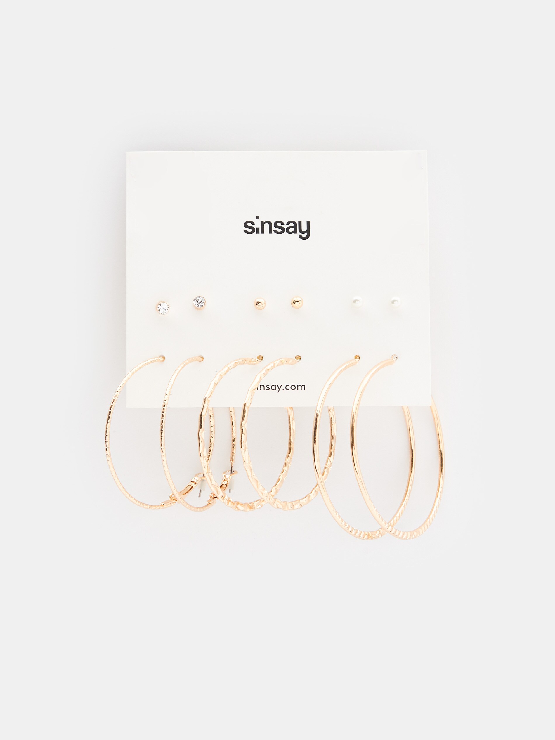 Súprava 6 párov náušníc