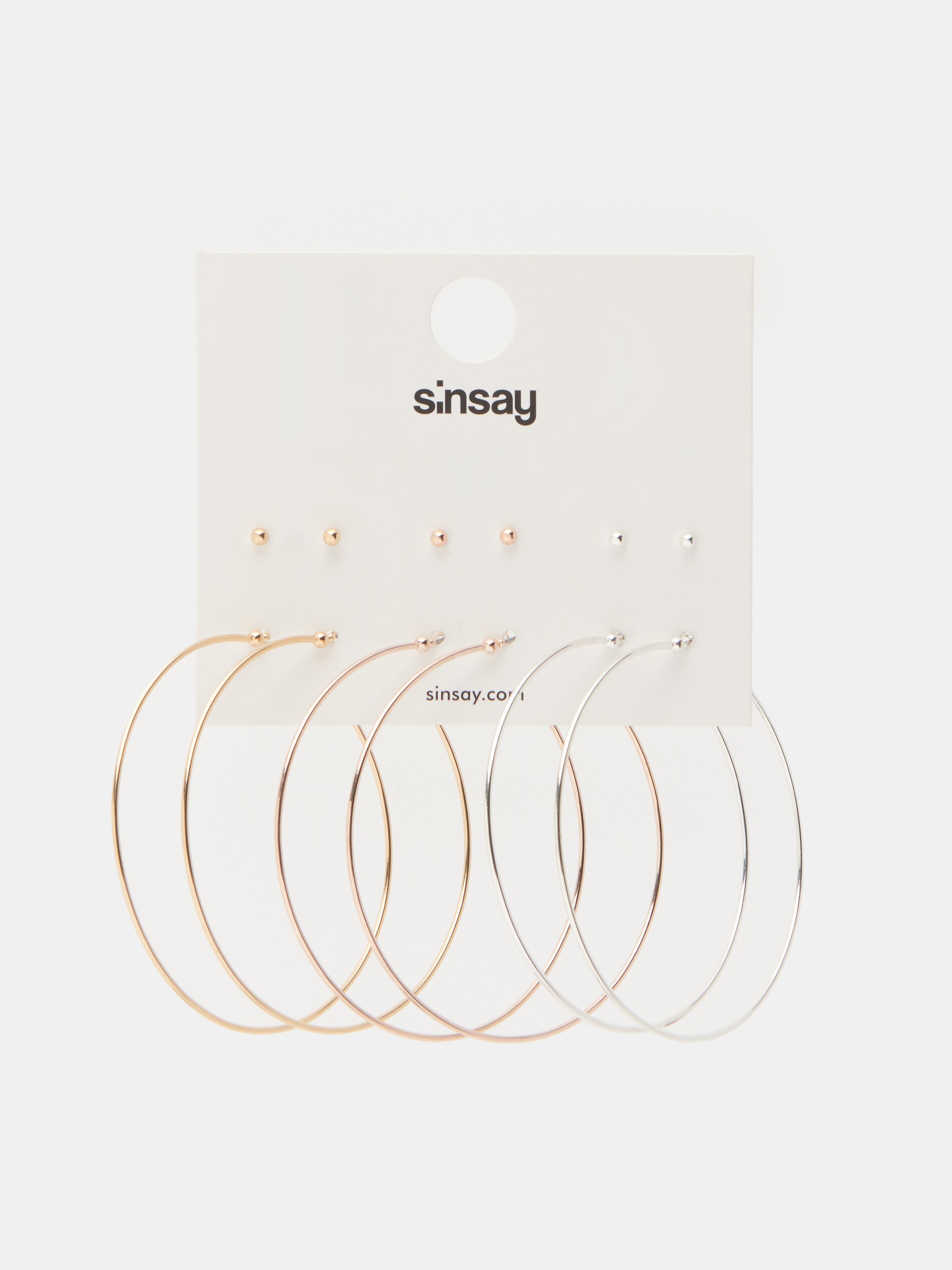 Súprava 6 párov náušníc