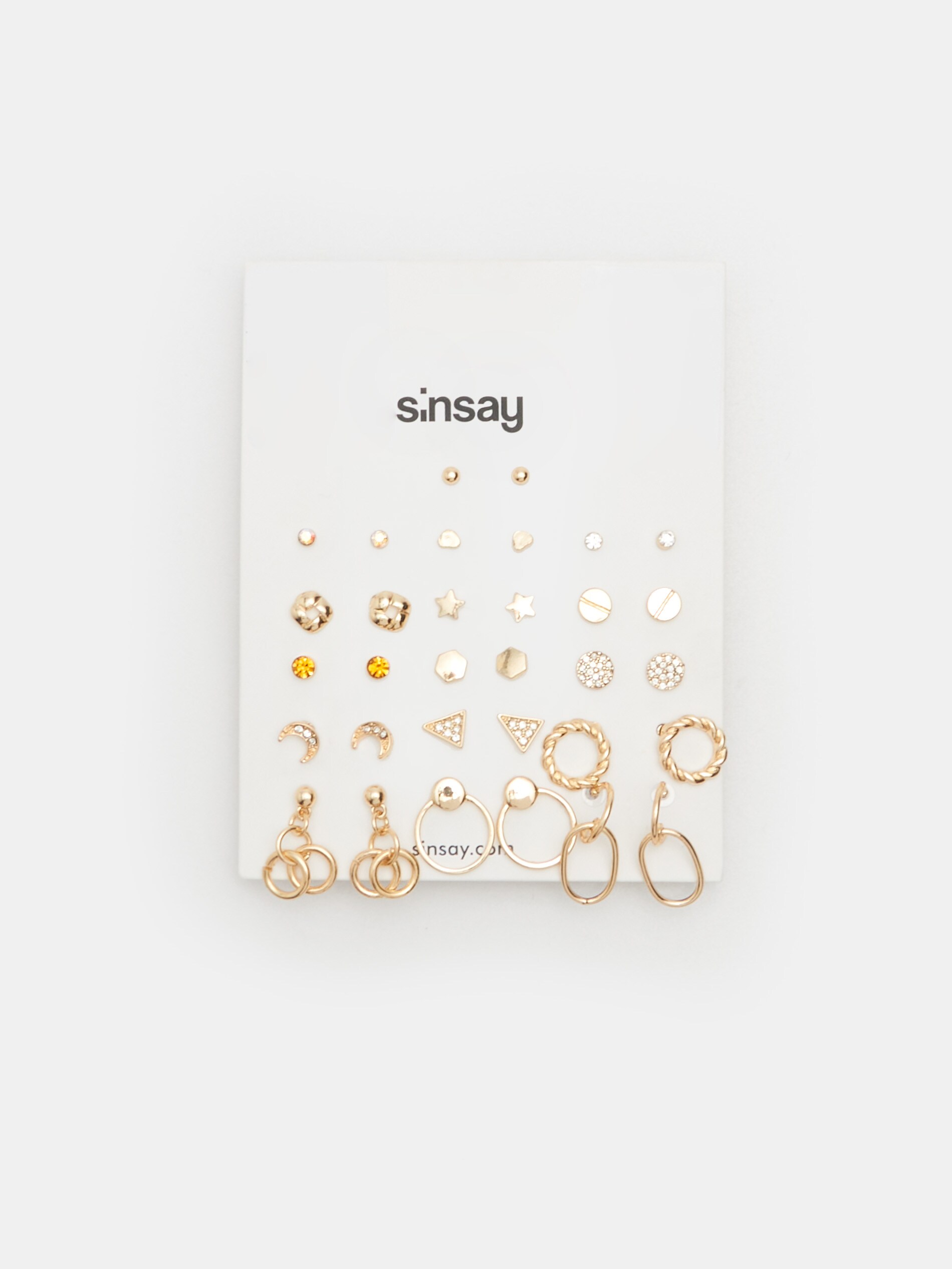 Súprava 16 párov náušníc