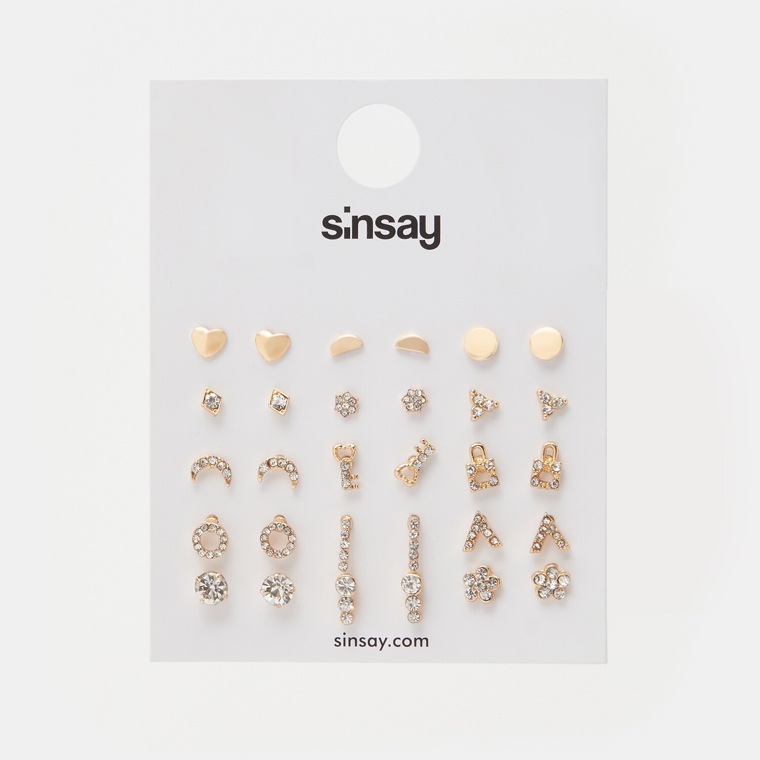 Súprava 15 párov náušníc