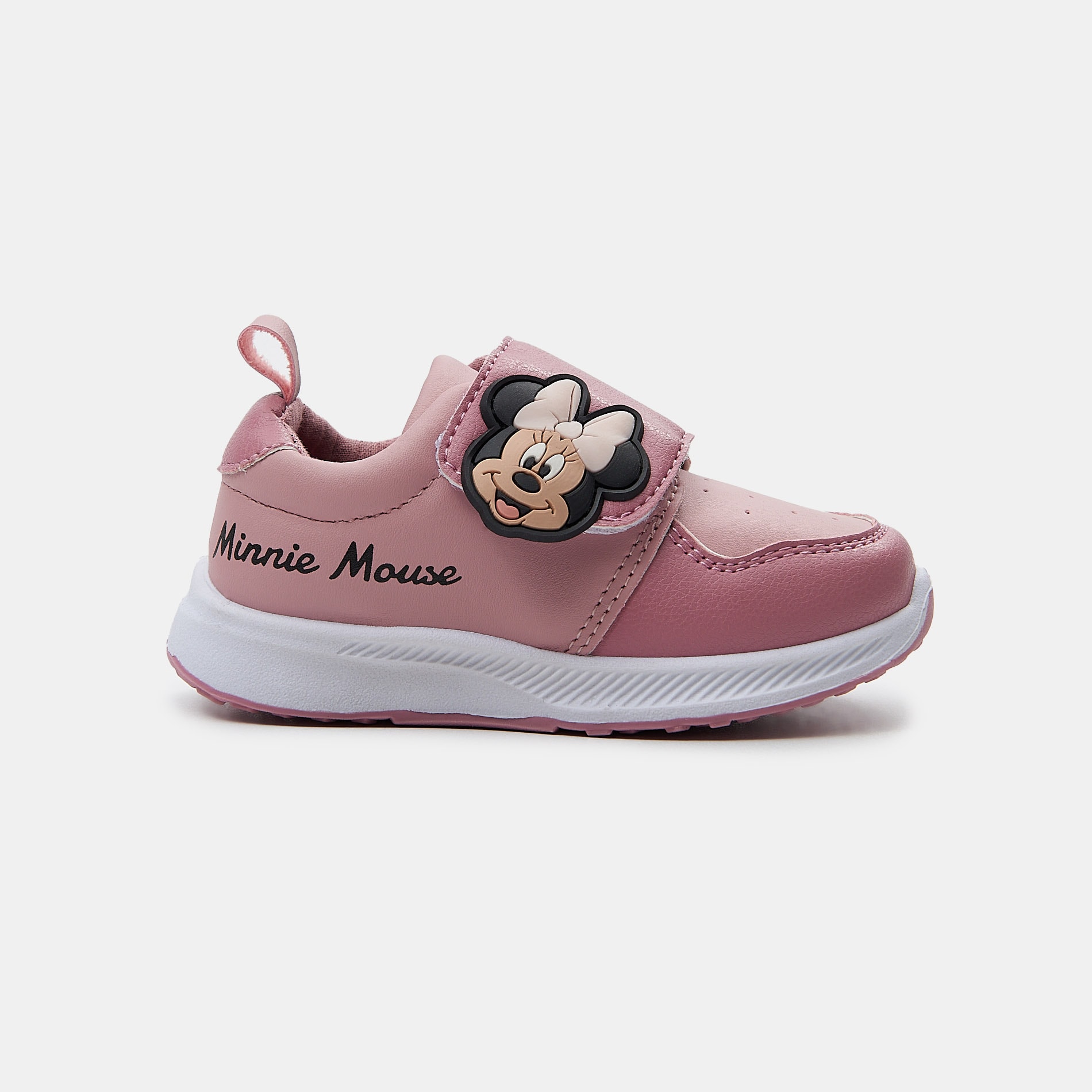 Sinsay – Pantofi sport Minnie Mouse, cu prindere cu scai – Roz Sinsay Sinsay