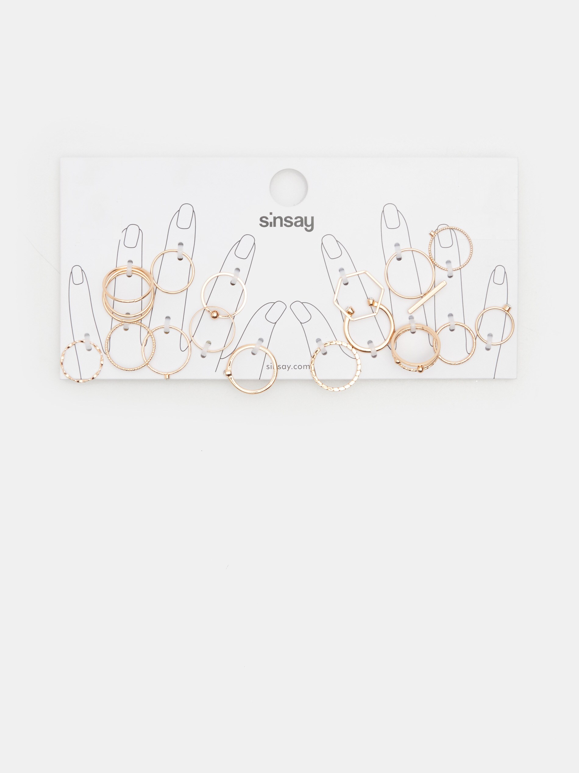 Súprava 18 prsteňov