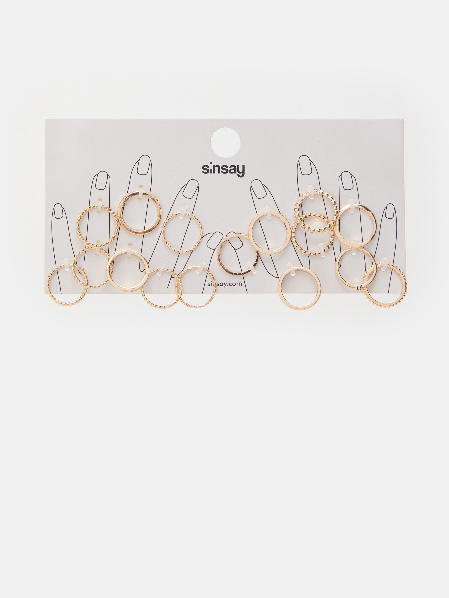 Súprava 16 prsteňov