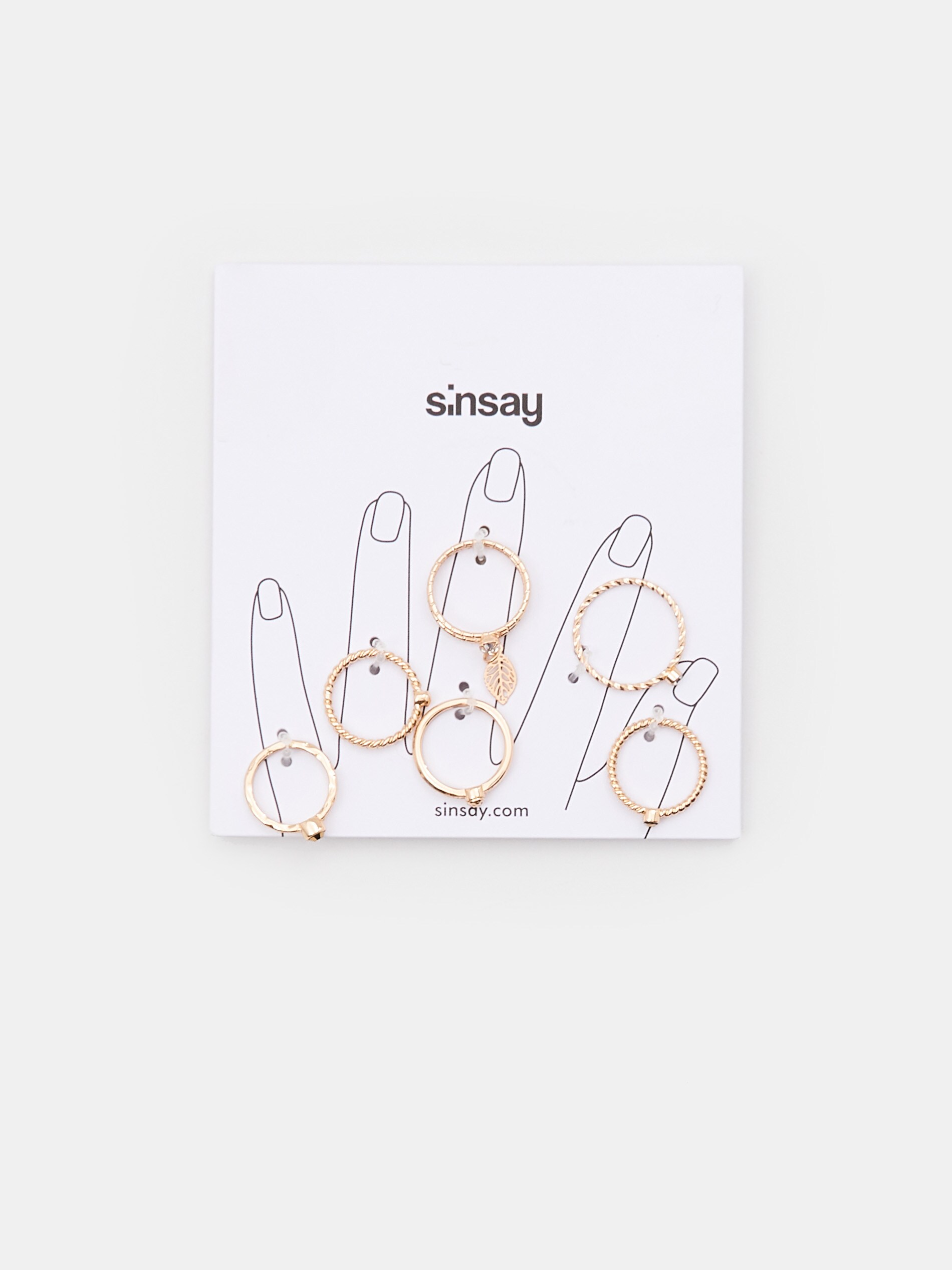 Súprava 6 prsteňov