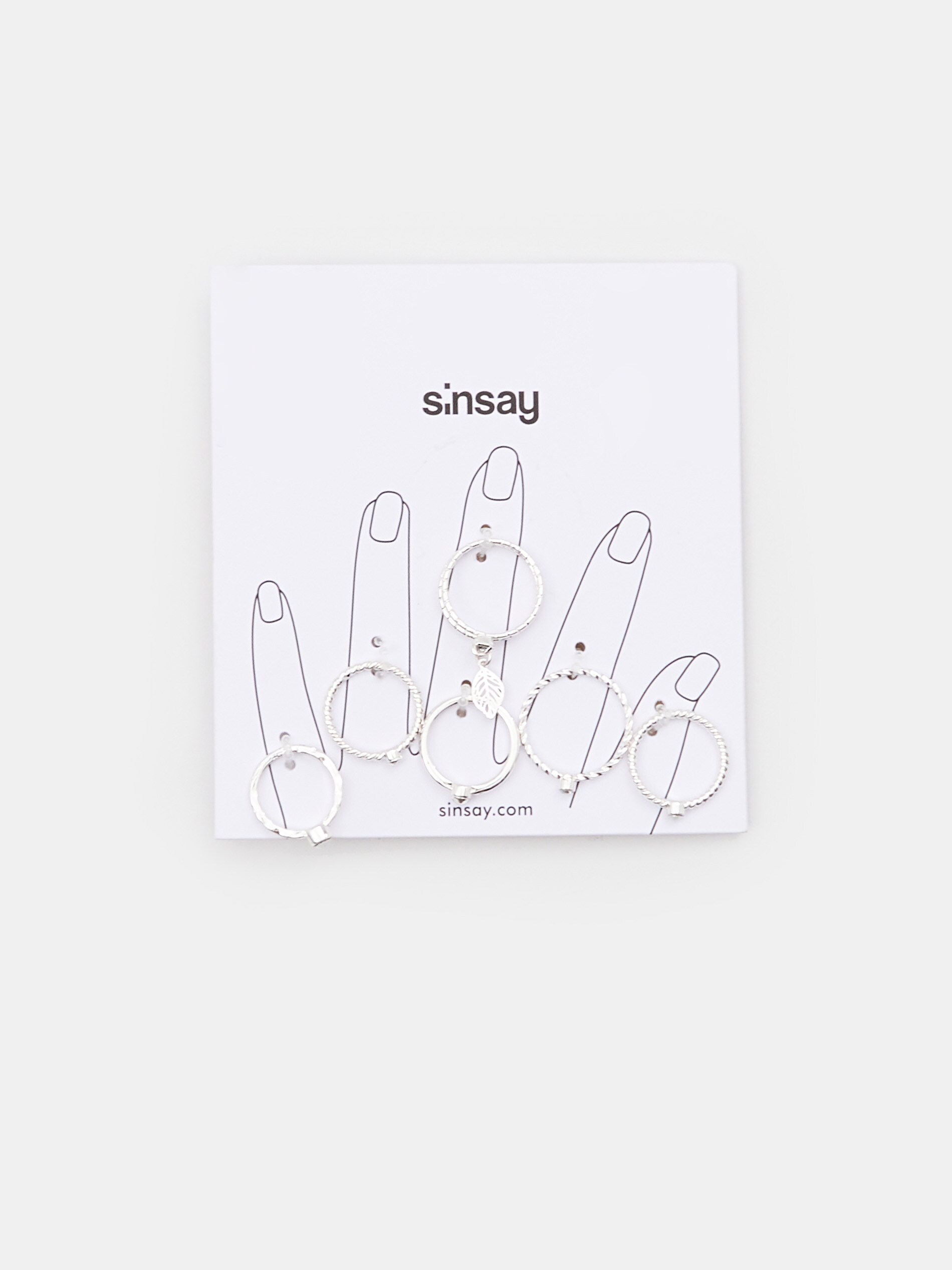 Súprava 6 prsteňov