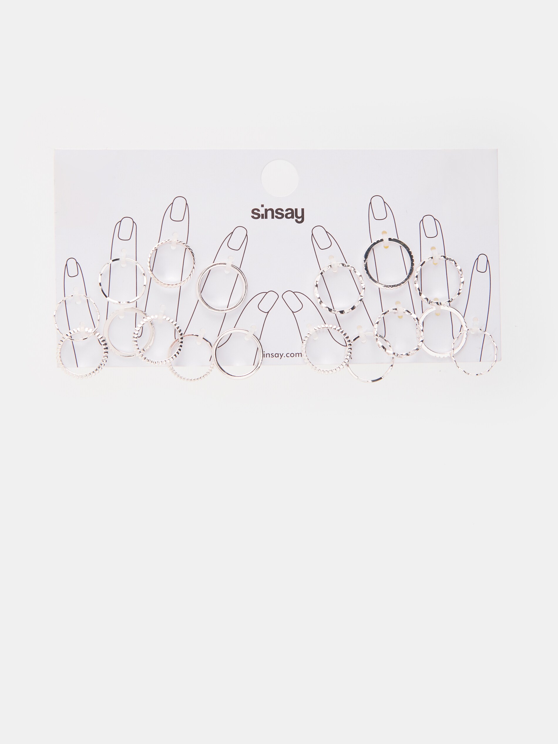 Súprava 17 prsteňov