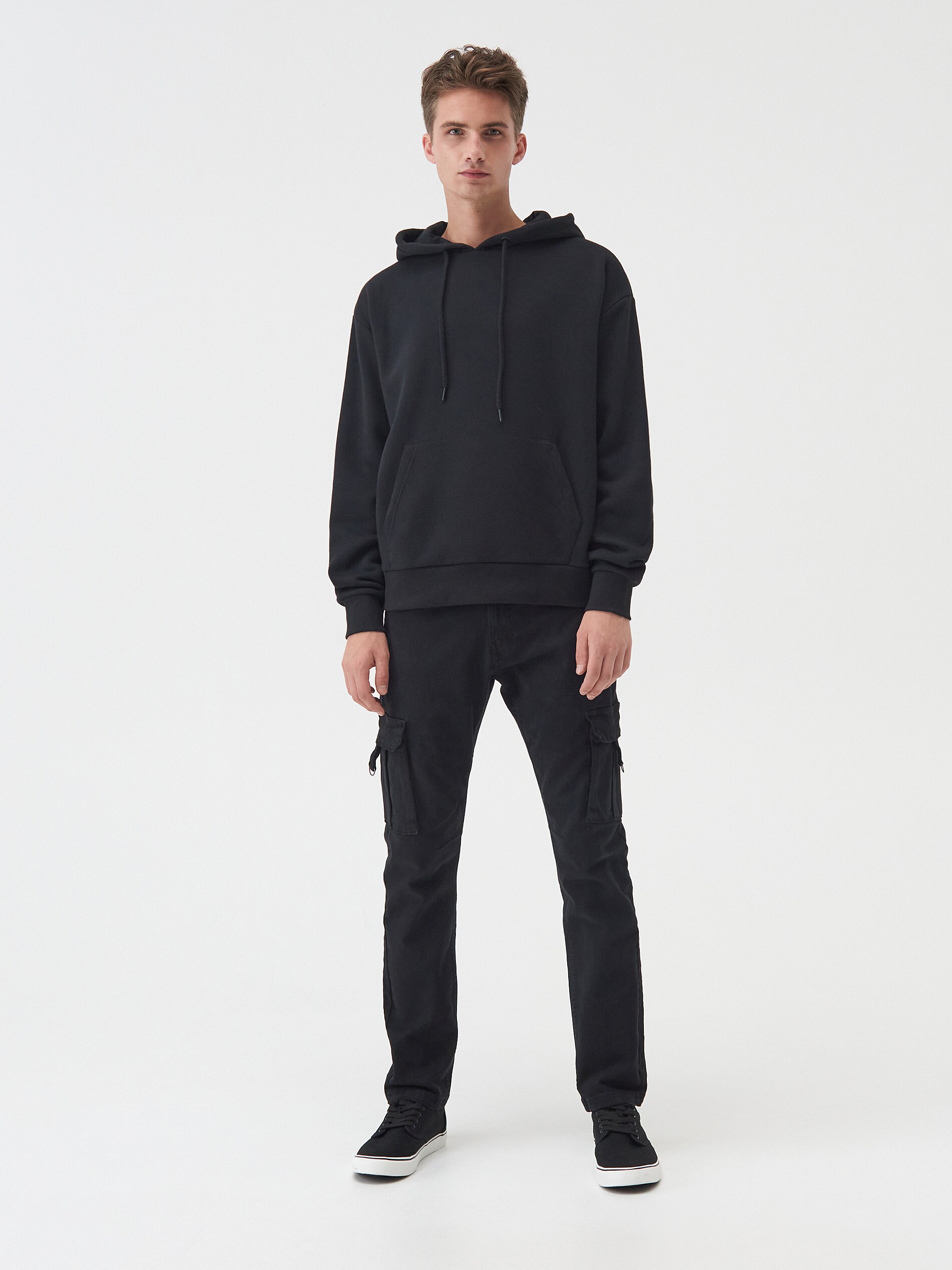 Cargo nohavice slim fit