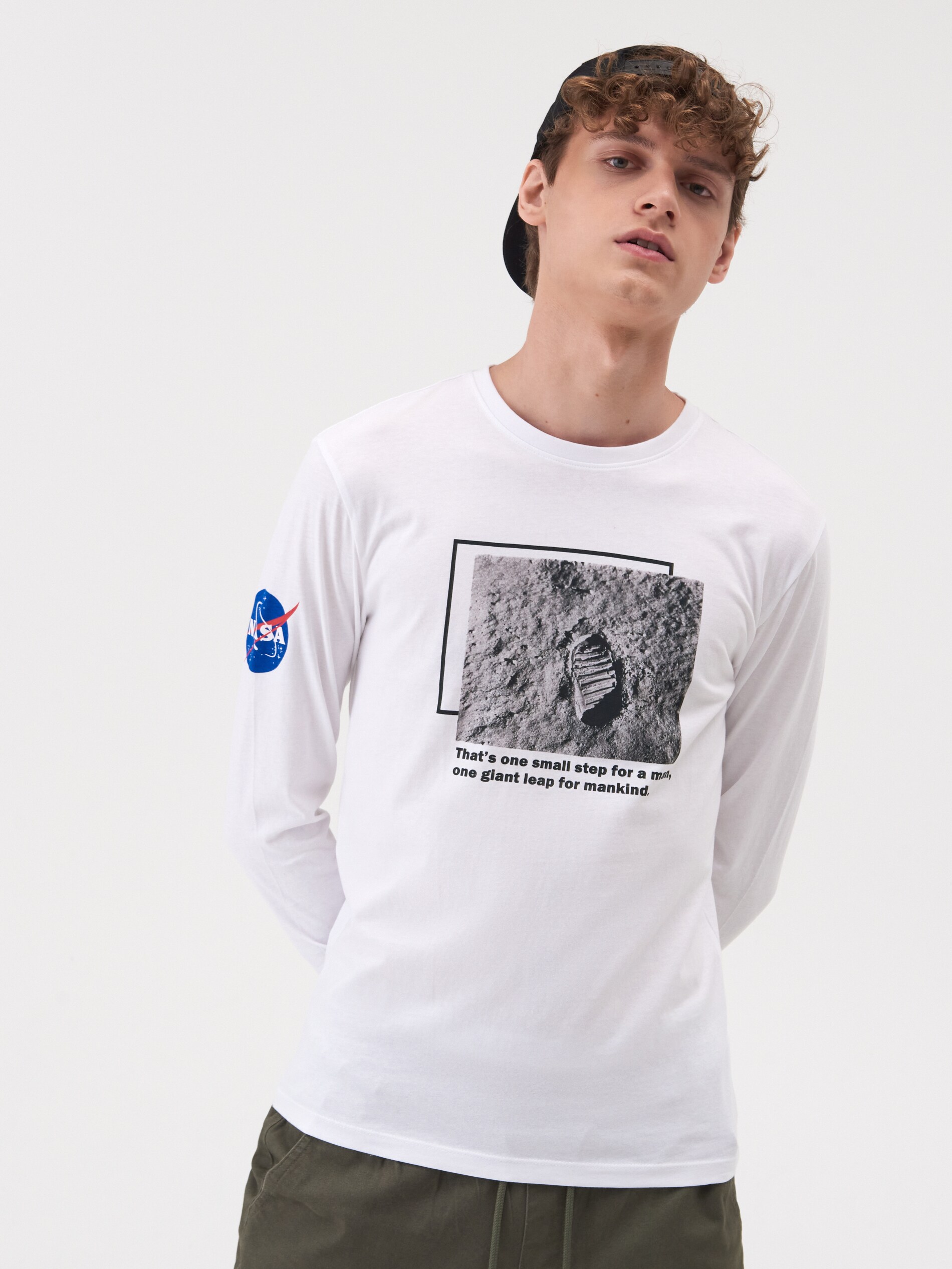 Tričko s dlhými rukávmi NASA