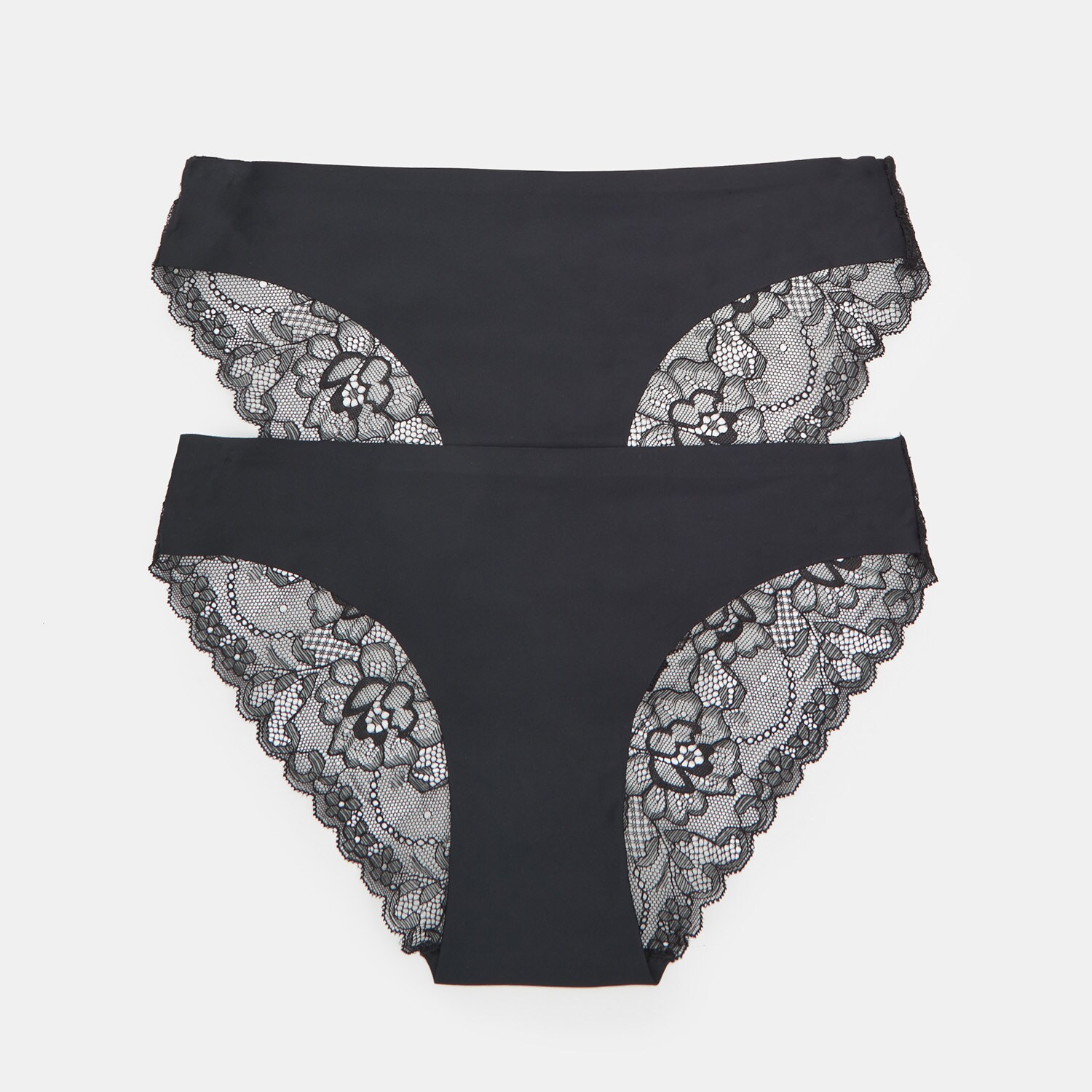 Súprava 2 čipkovaných nohavičiek