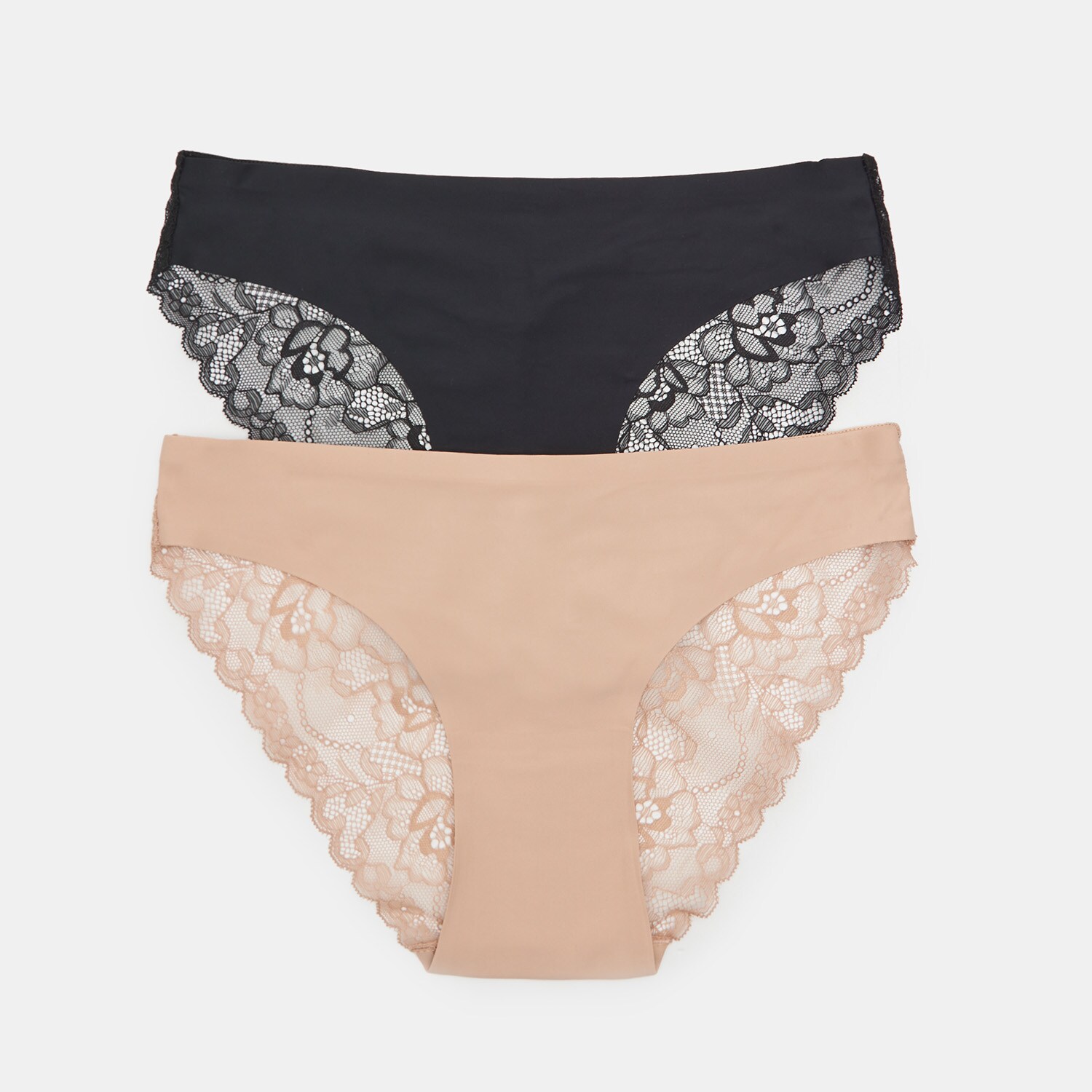 Súprava 2 čipkovaných nohavičiek