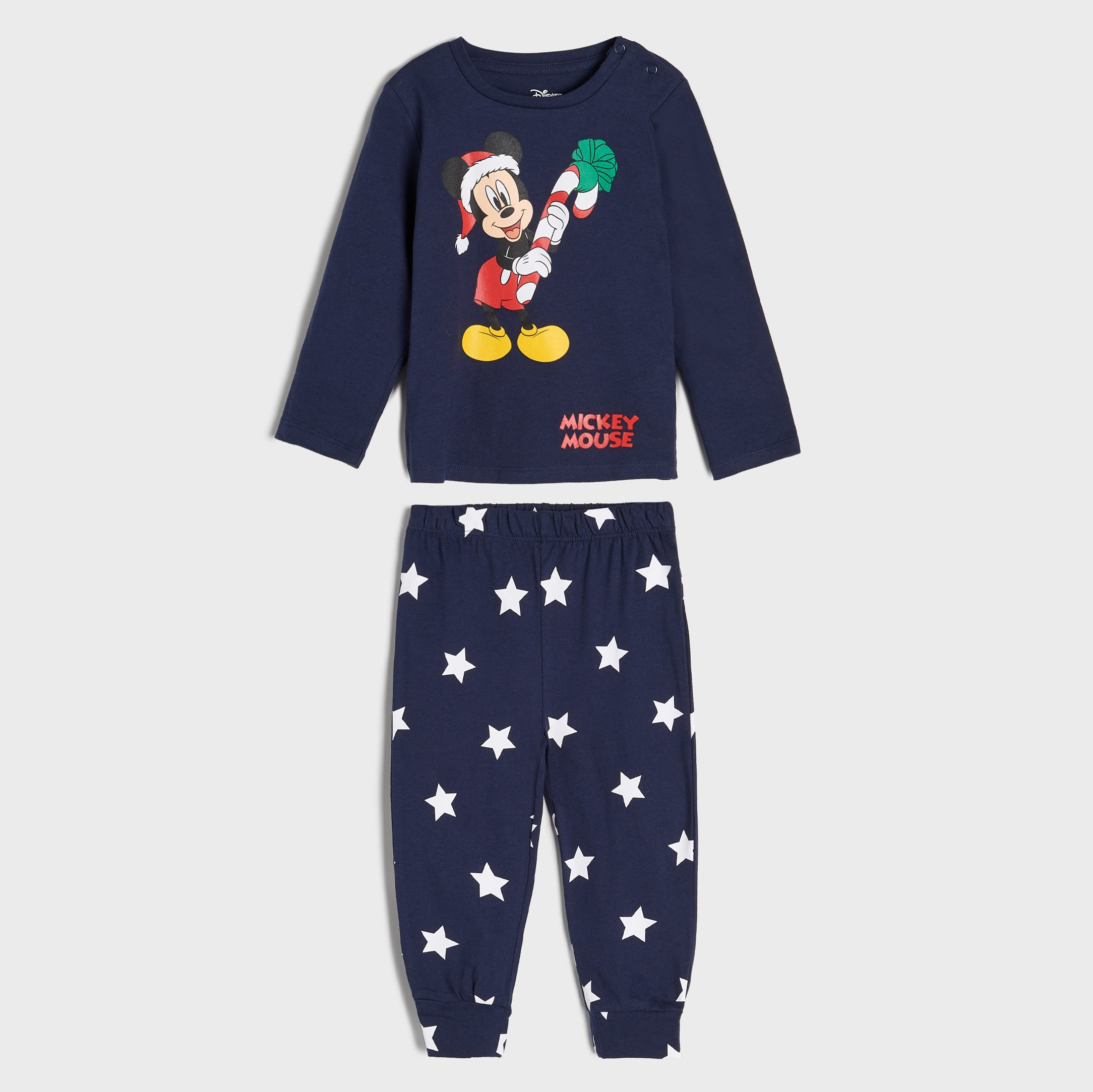 Sinsay - Pijama de Crăciun cu Mickey Mouse - Bleumarin