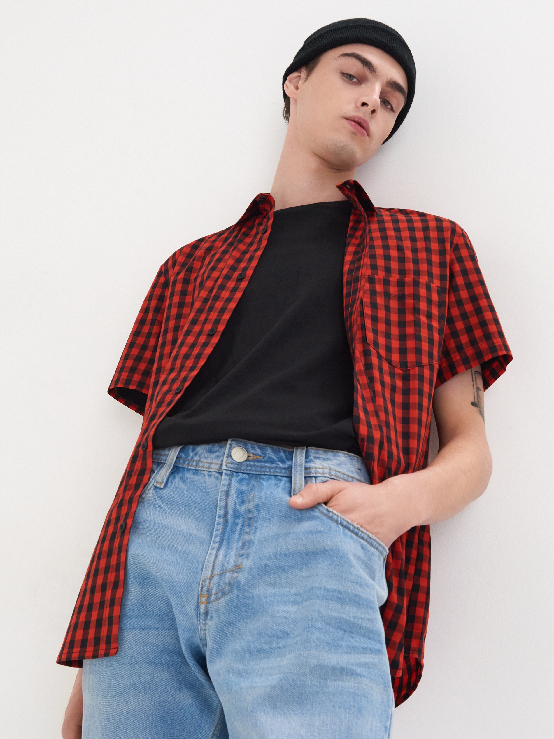 Košeľa s krátkymi rukávmi regular fit