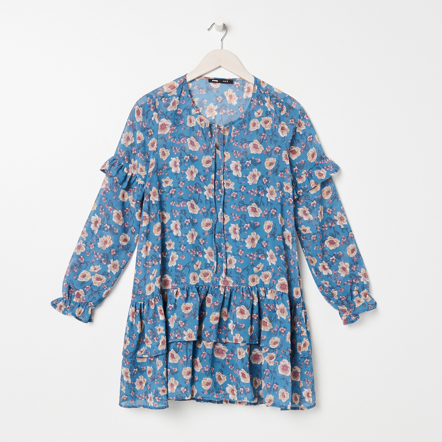 Šaty s kvetinovou potlačou