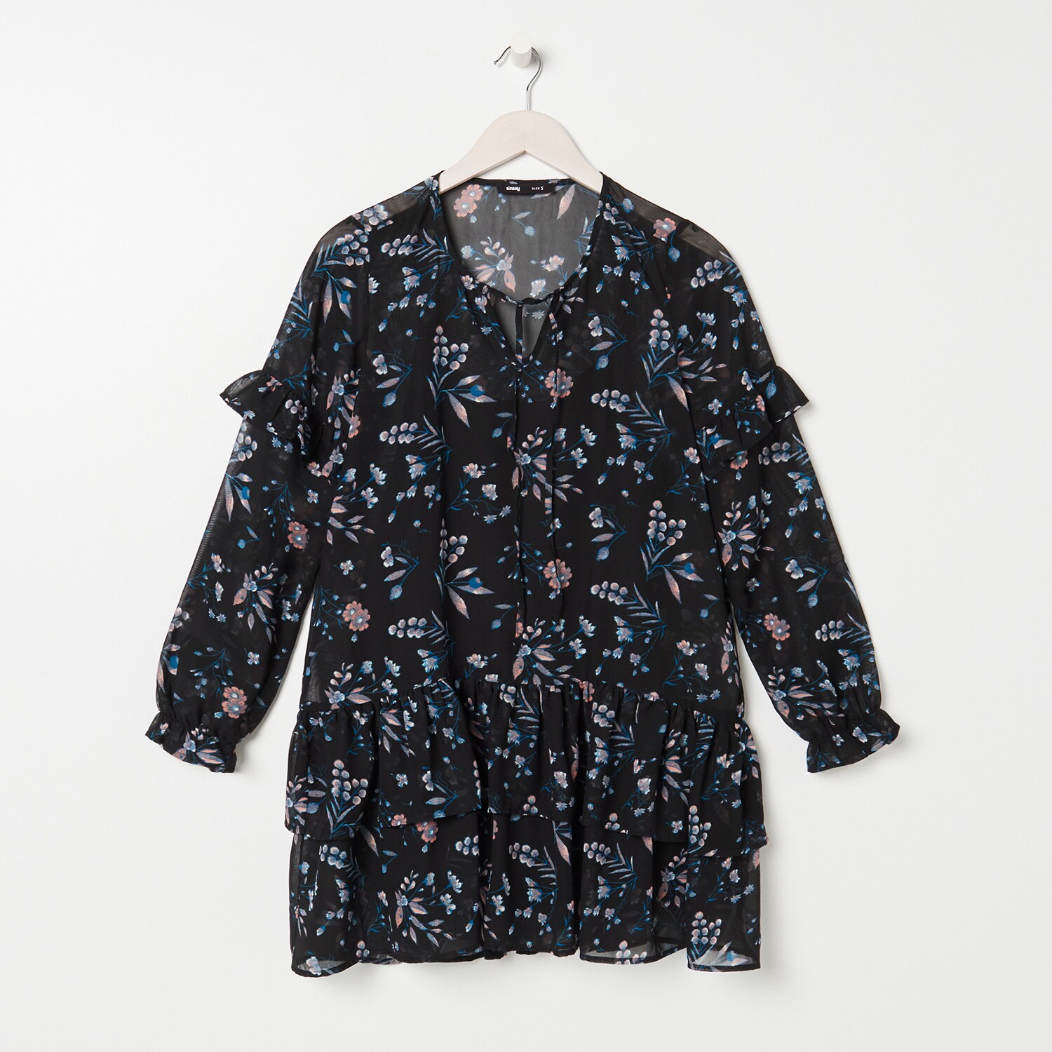 Šaty s kvetinovou potlačou