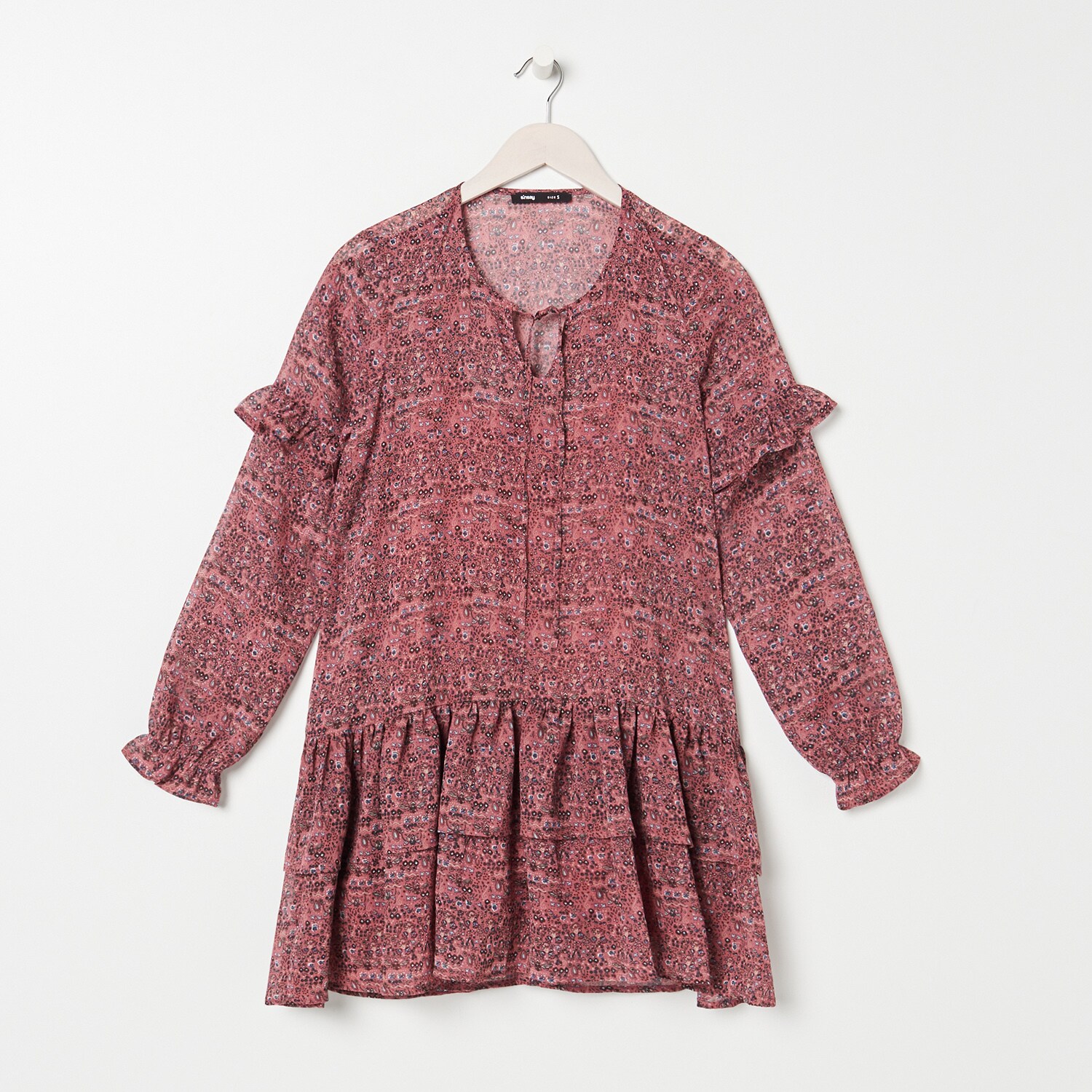 Šaty s kvetinovou potlačou