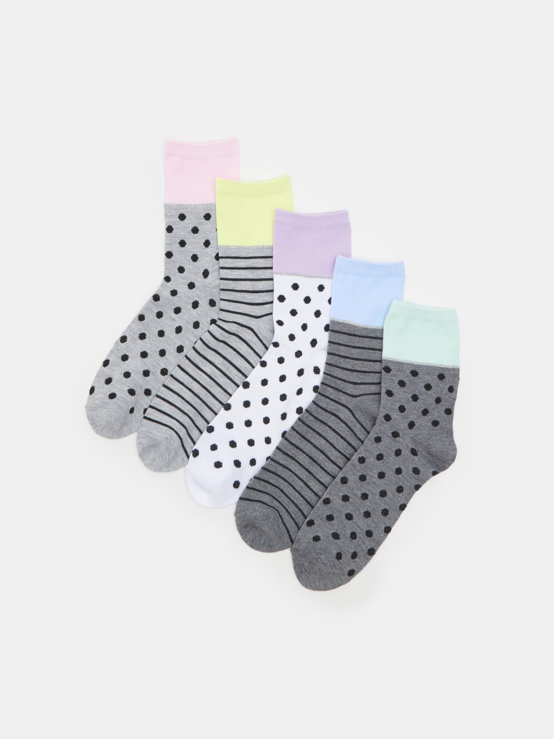 Súprava 5 párov ponožiek