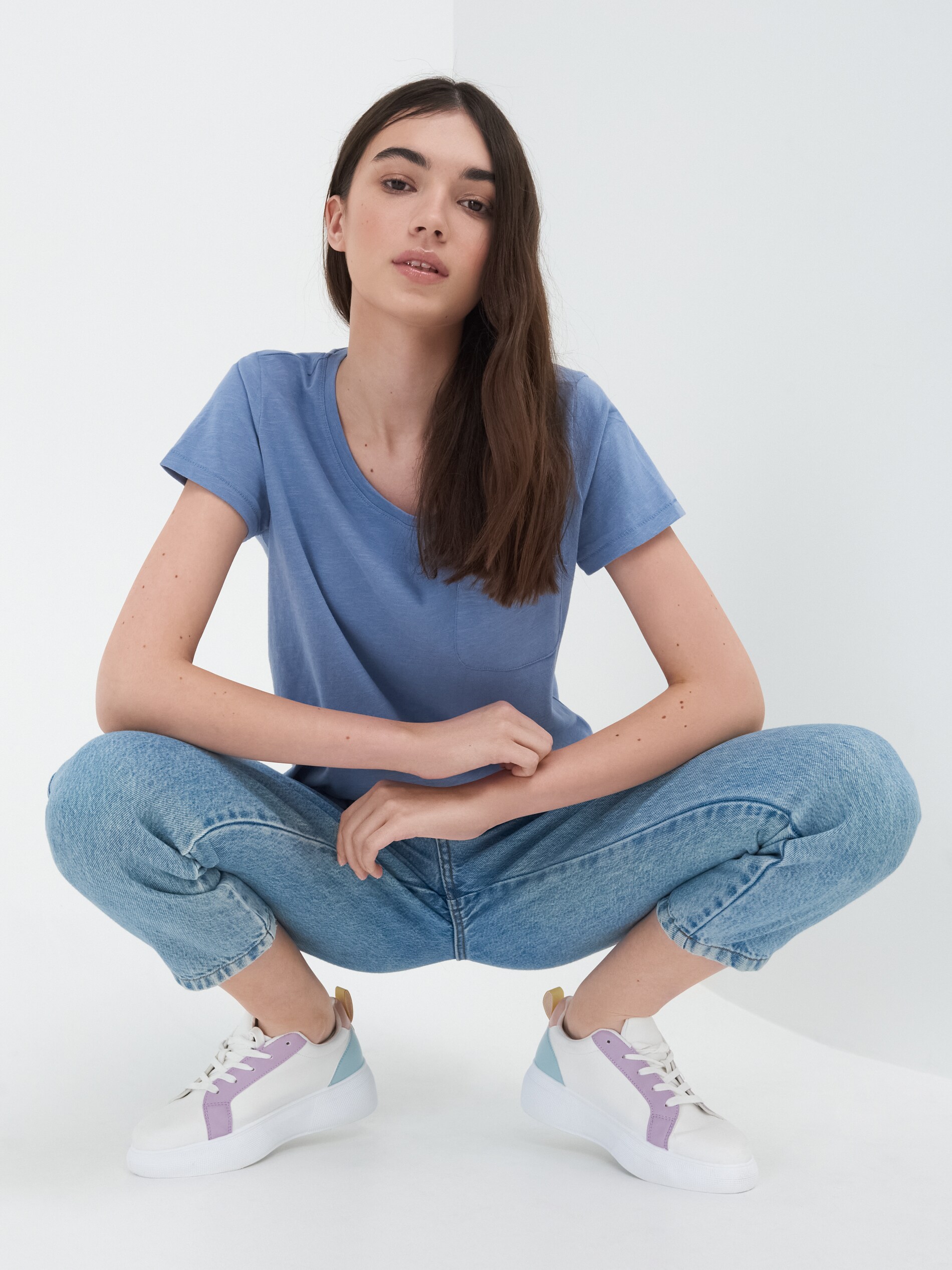 Basic tričko s vreckom