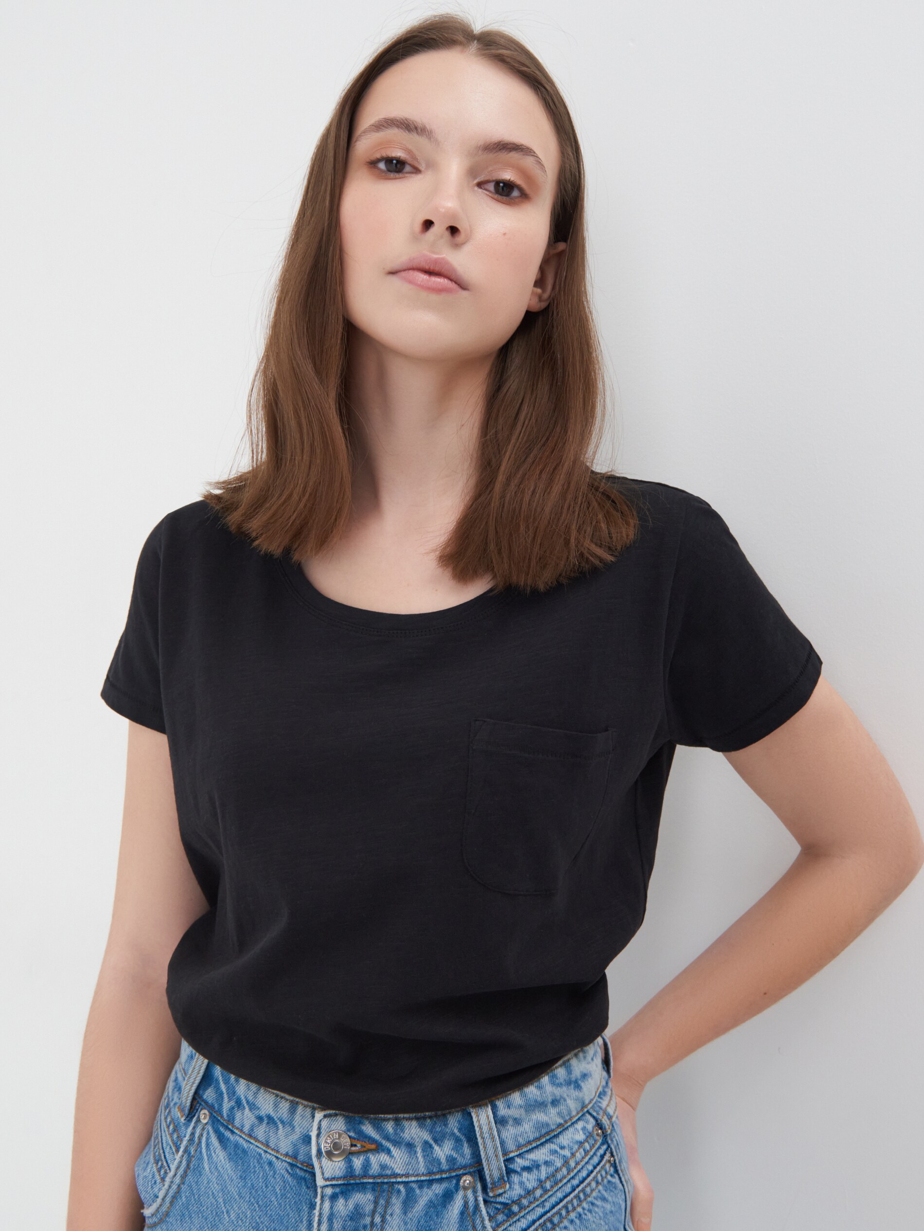 Basic tričko s vreckom