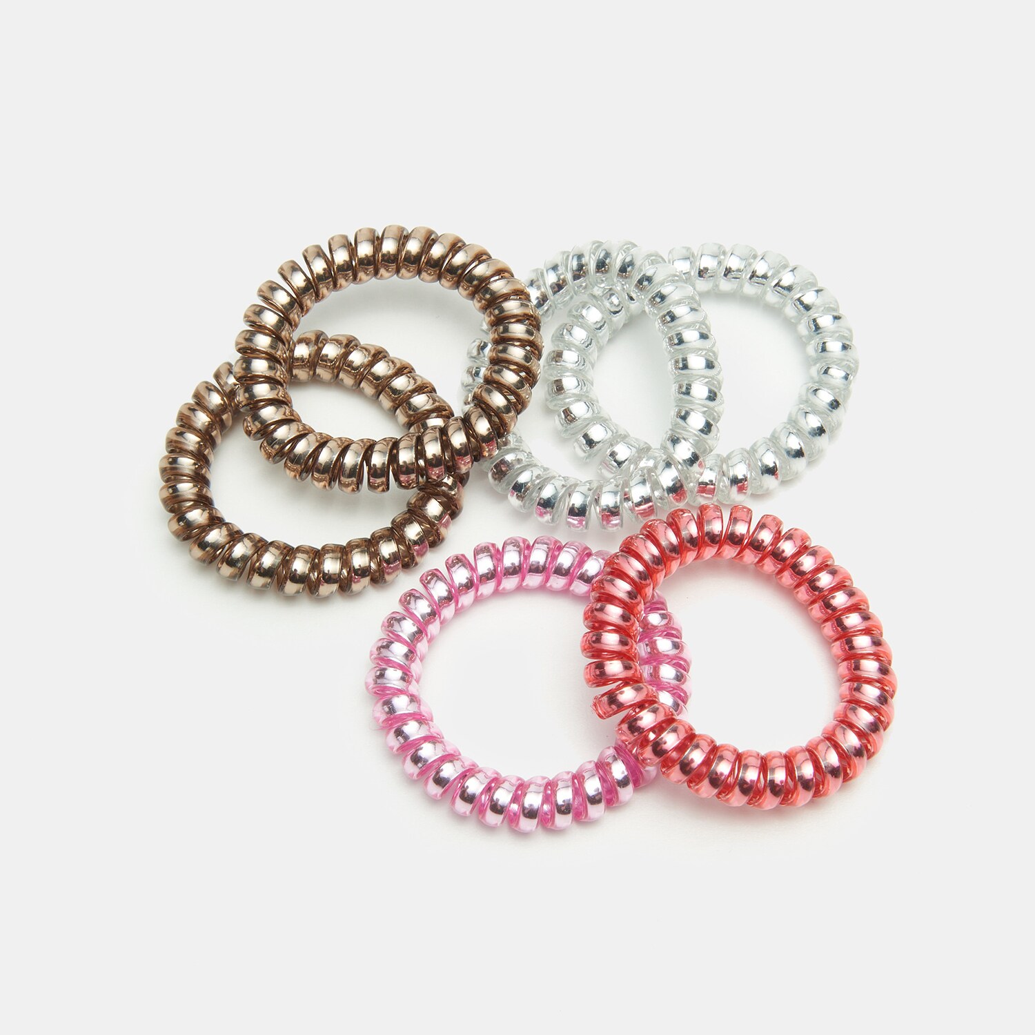 Súprava 6 pružiniek do vlasov