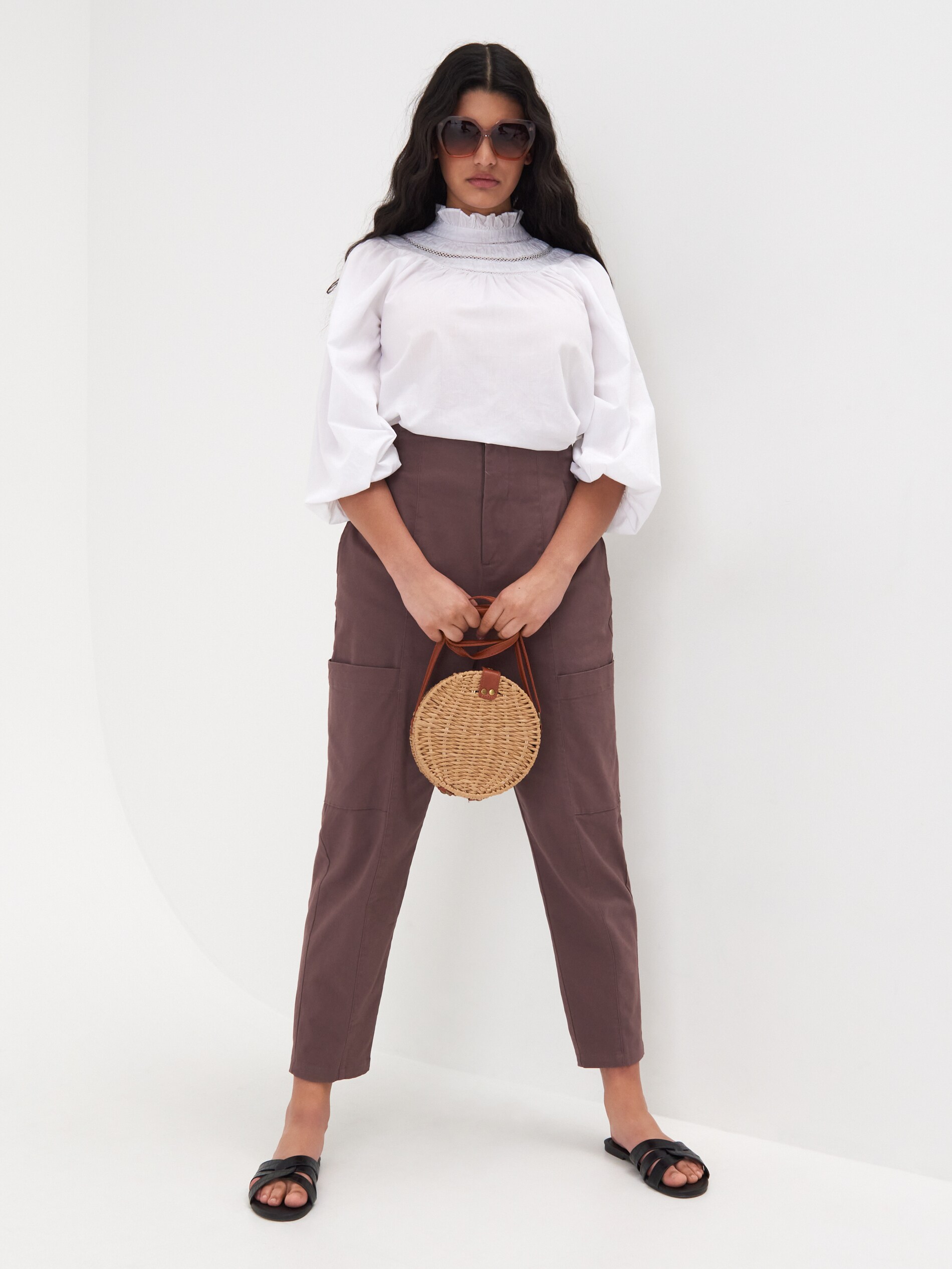 Blúzka s pufovanými rukávmi