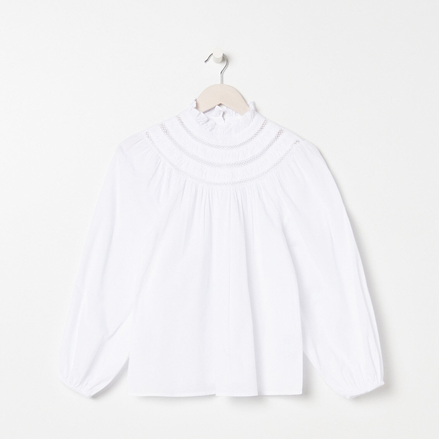 Blúzka s pufovanými rukávmi