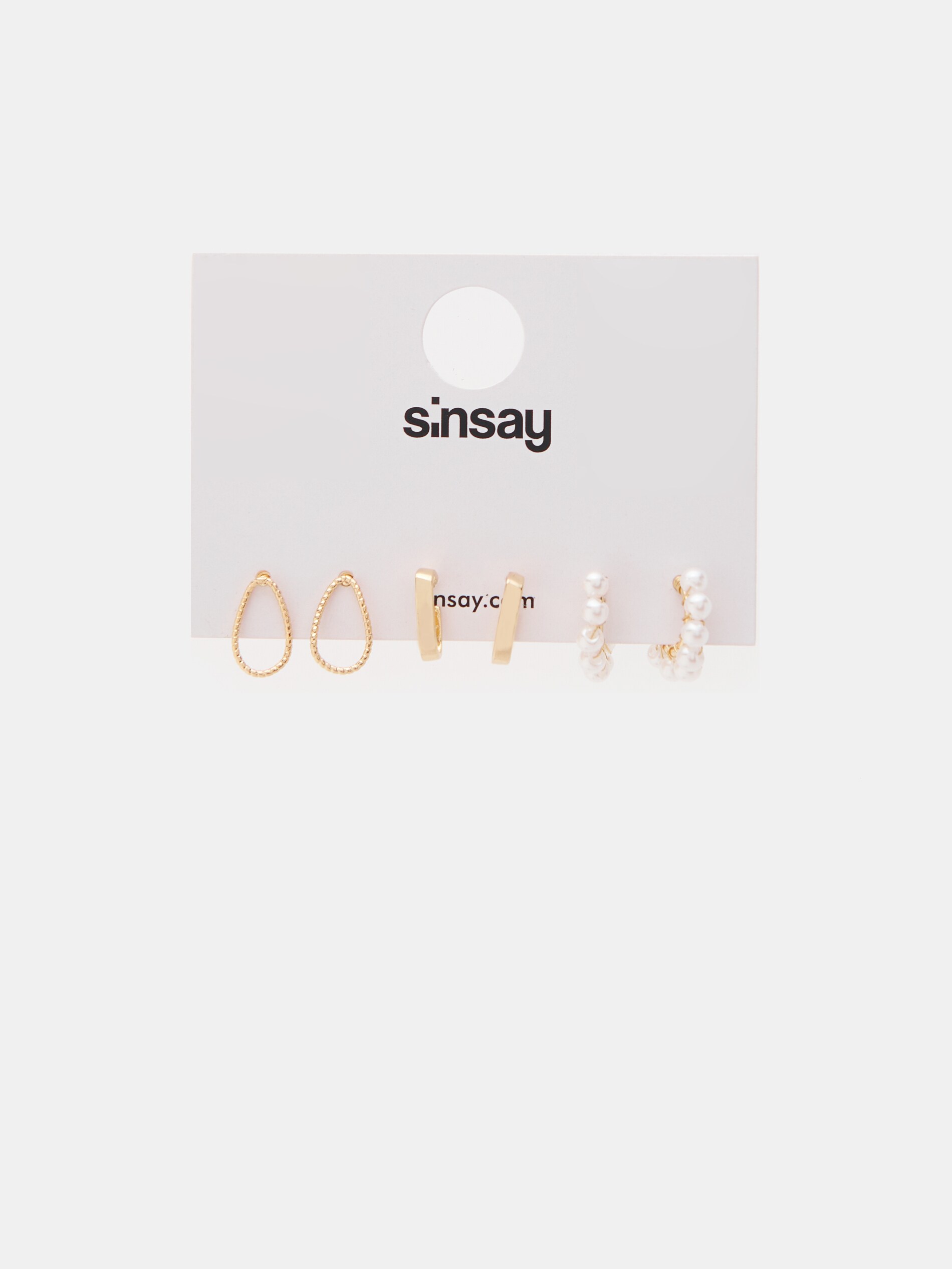 Súprava 3 párov náušníc