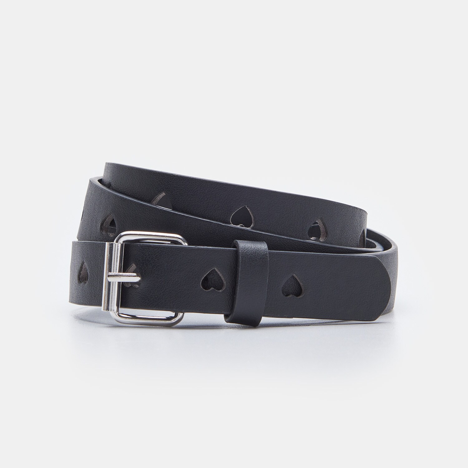 Opasok s detailmi v tvare srdiečka