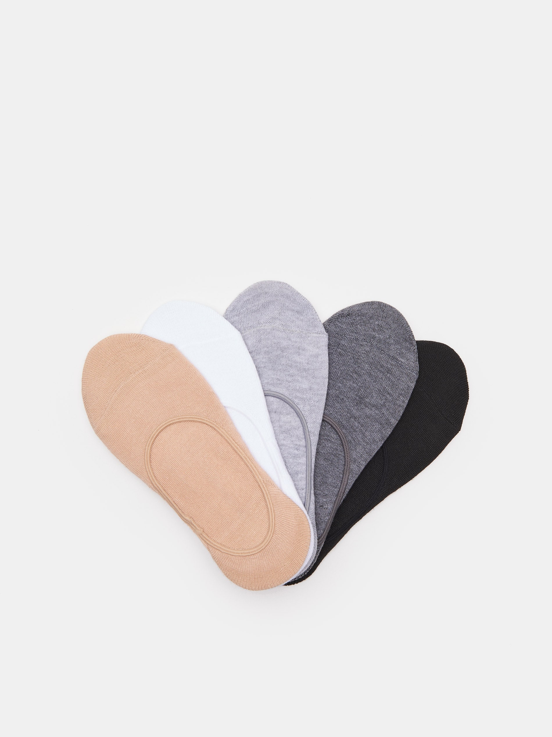 Súprava 5 párov ponožiek do balerínok