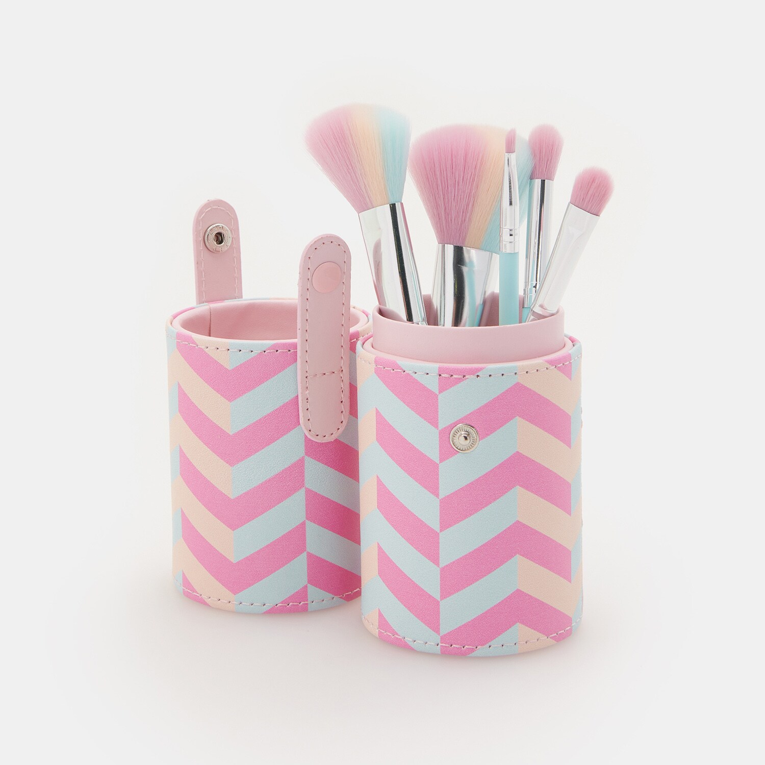 Súprava 5 kozmetických štetcov s puzdrom