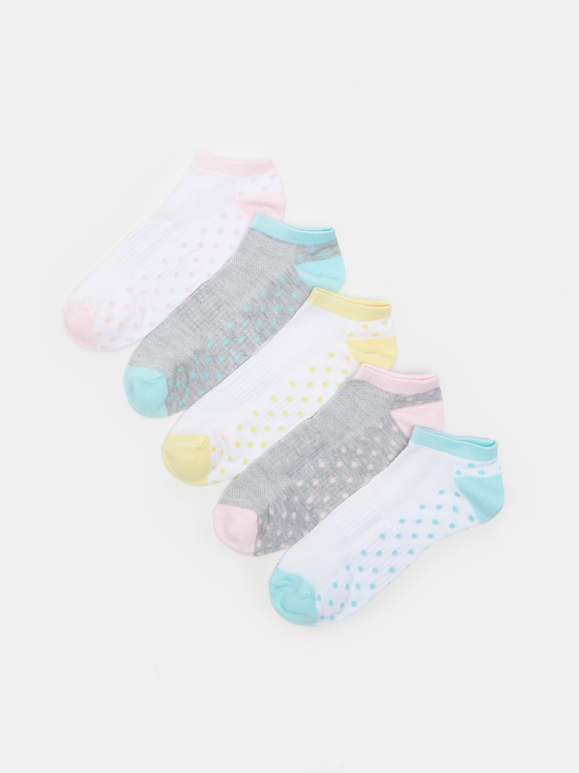 Súprava 5 párov dámskych ponožiek