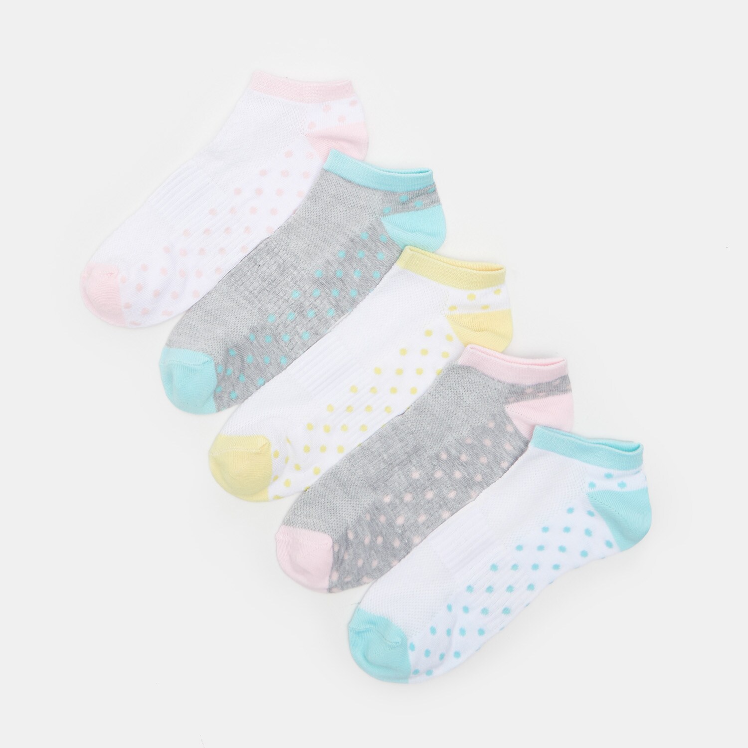 Súprava 5 párov dámskych ponožiek