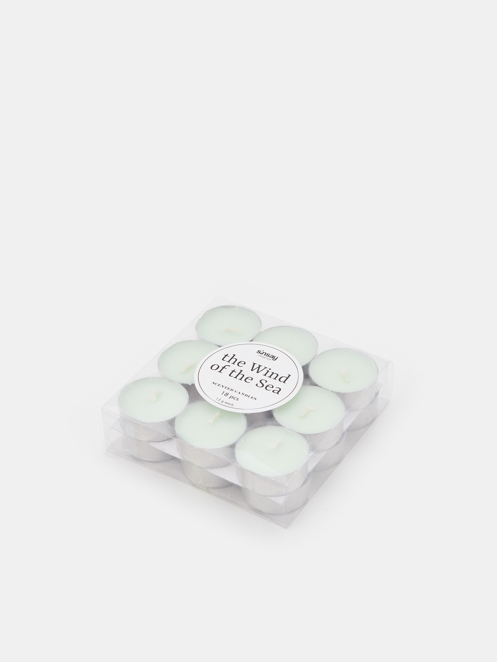 Balenie 18 sviečok s vôňou The Wind of the Sea