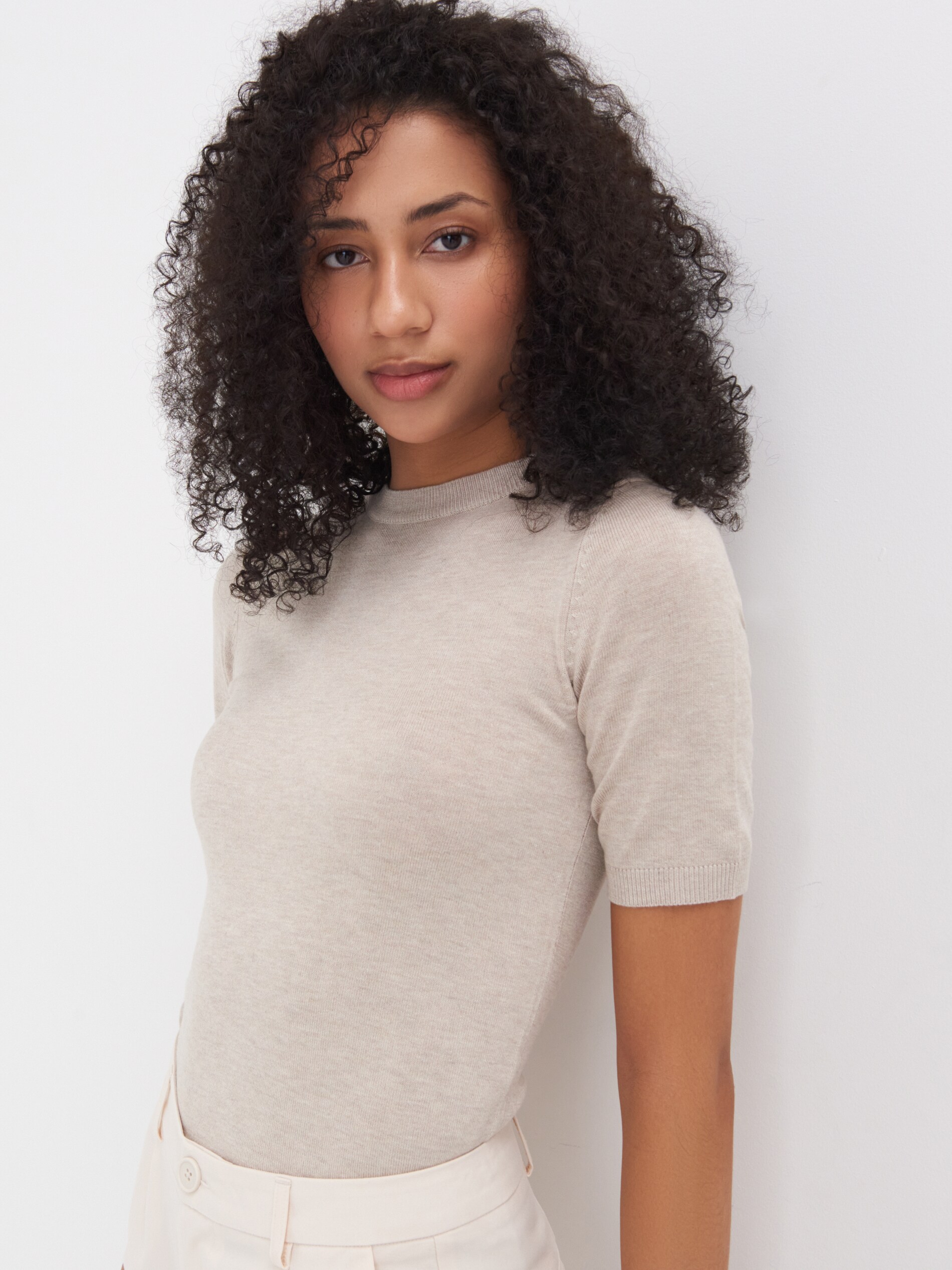 Sveter s krátkymi rukávmi