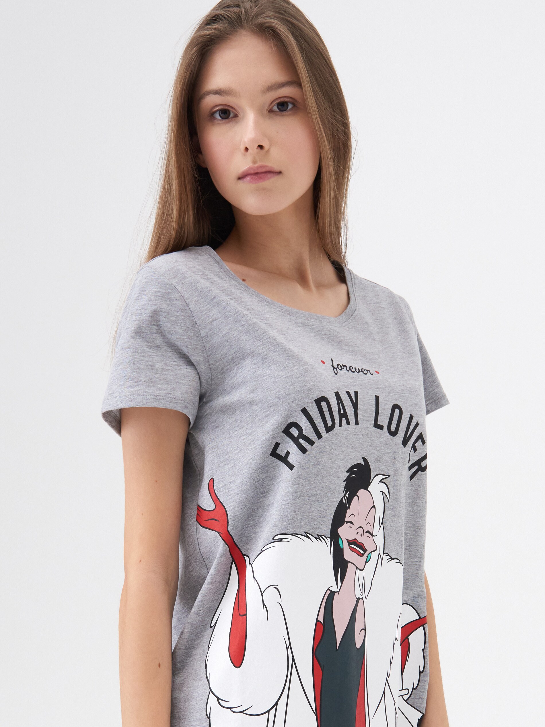 Nočná košeľa Cruella de Vil