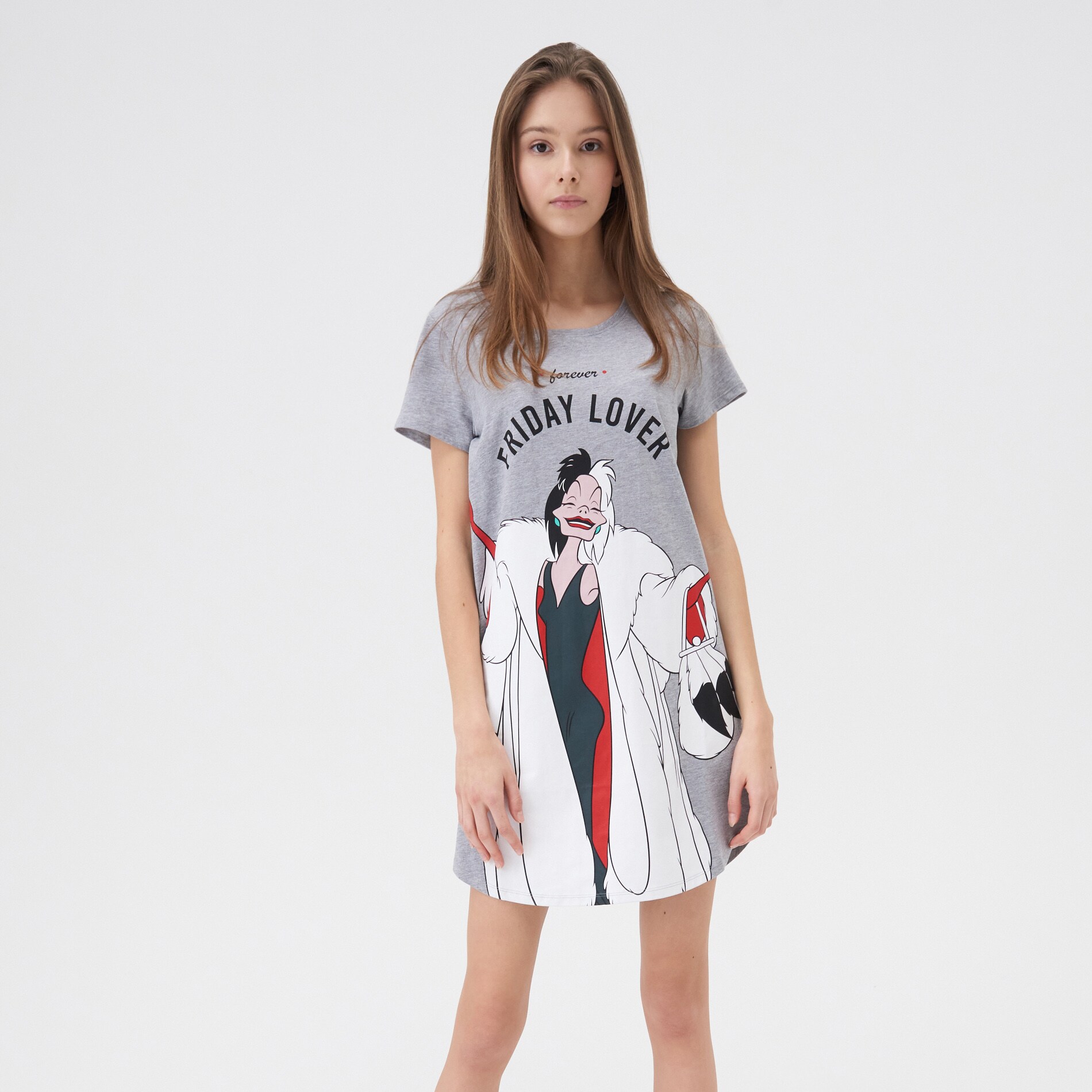 Nočná košeľa Cruella de Vil