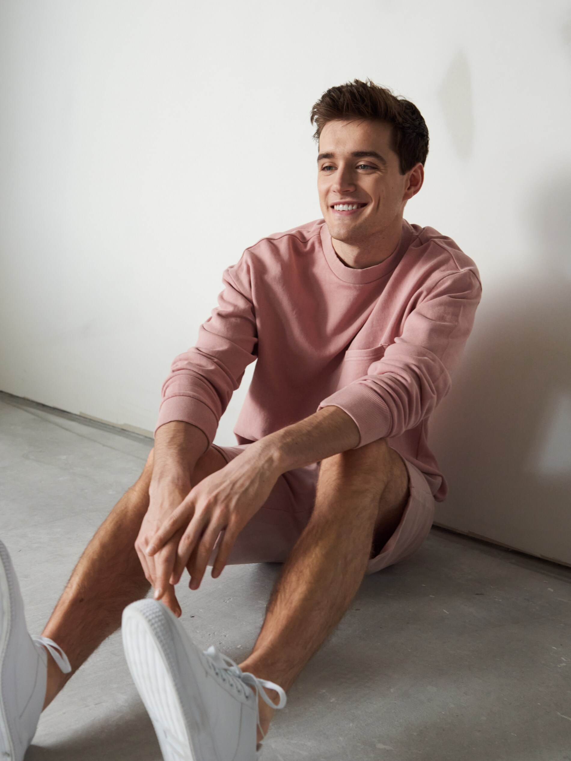 Mikina s vypraným efektom