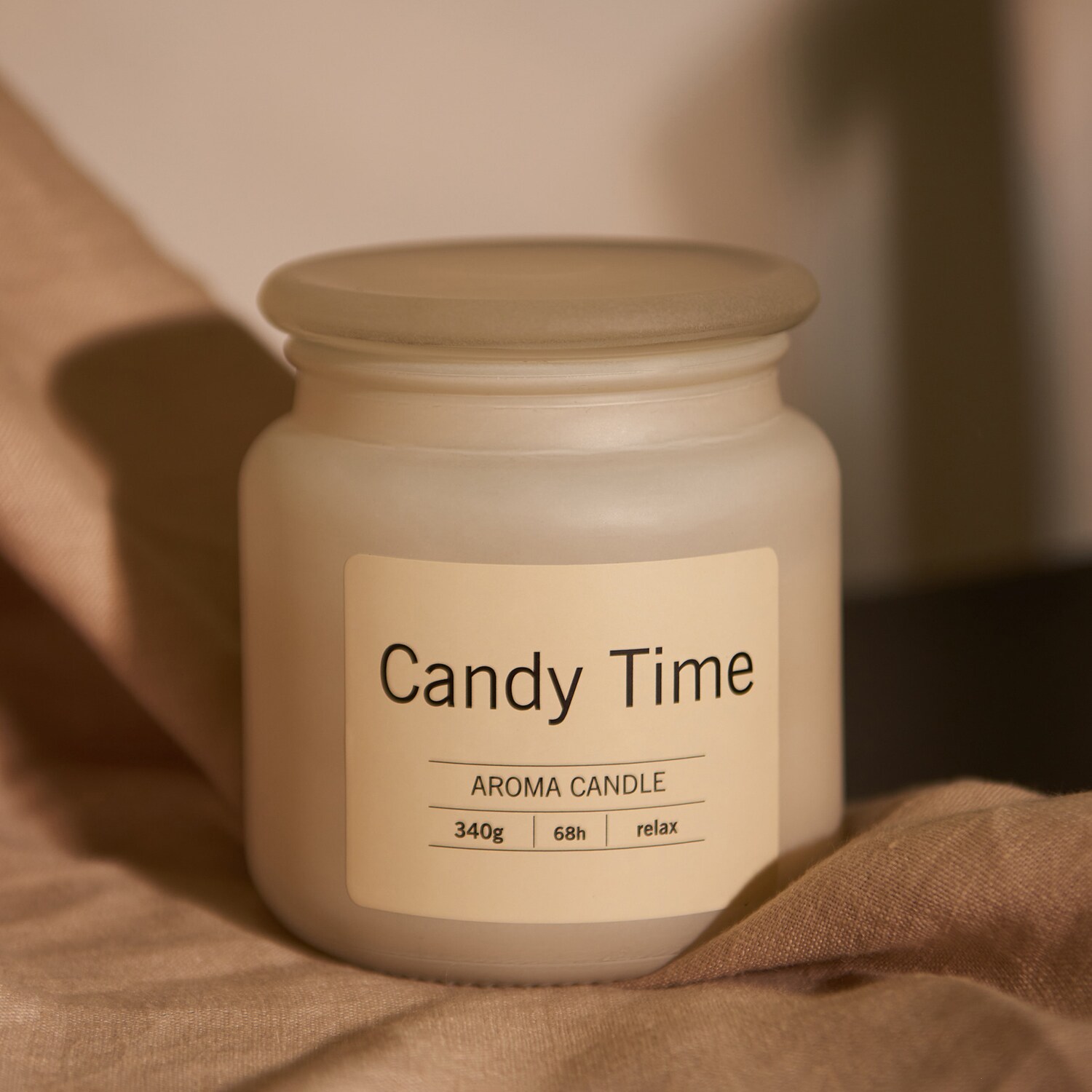 Sinsay – Lumânare parfumată Candy Time – Alb Sinsay Sinsay