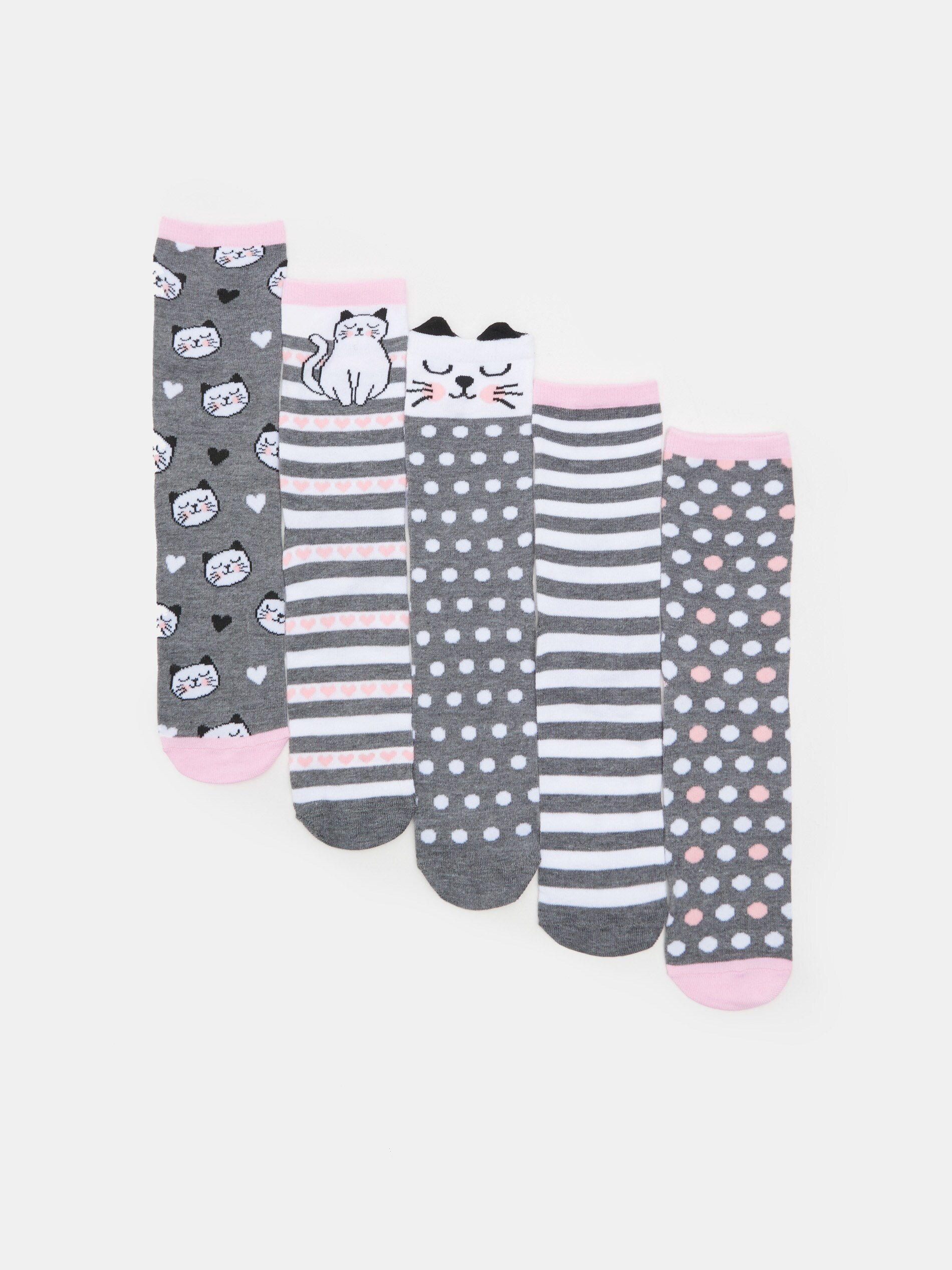Súprava 5 párov ponožiek