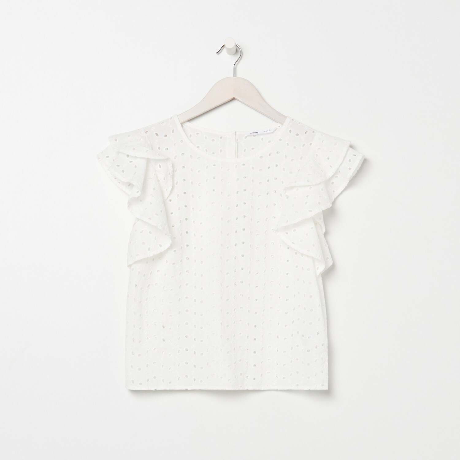 Blúzka s anglickou výšivkou