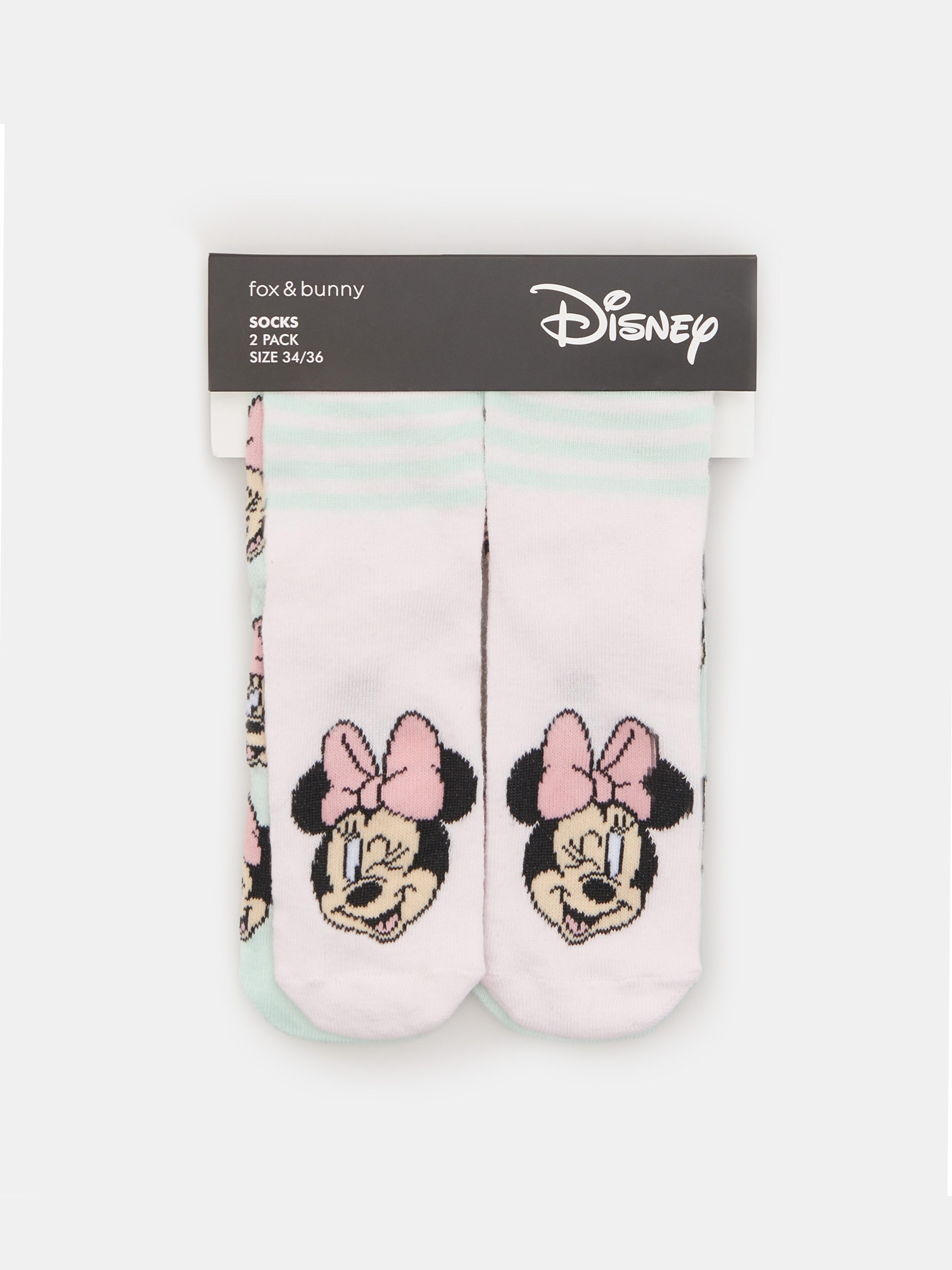 Súprava 2 párov ponožiek Minnie Mouse