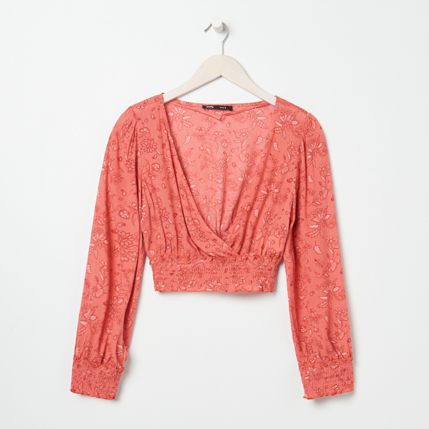 Blúzka s kvetinovou potlačou