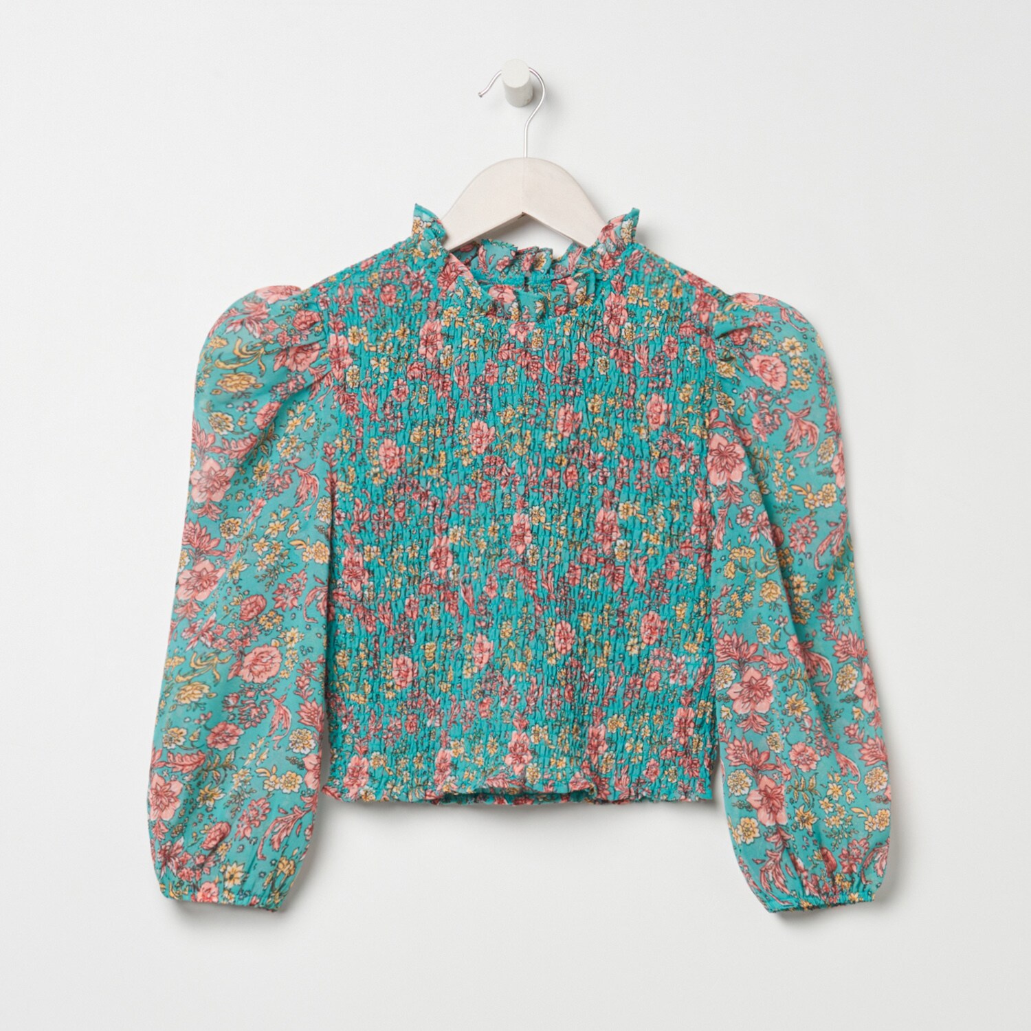 Blúzka s kvetinovým vzorom