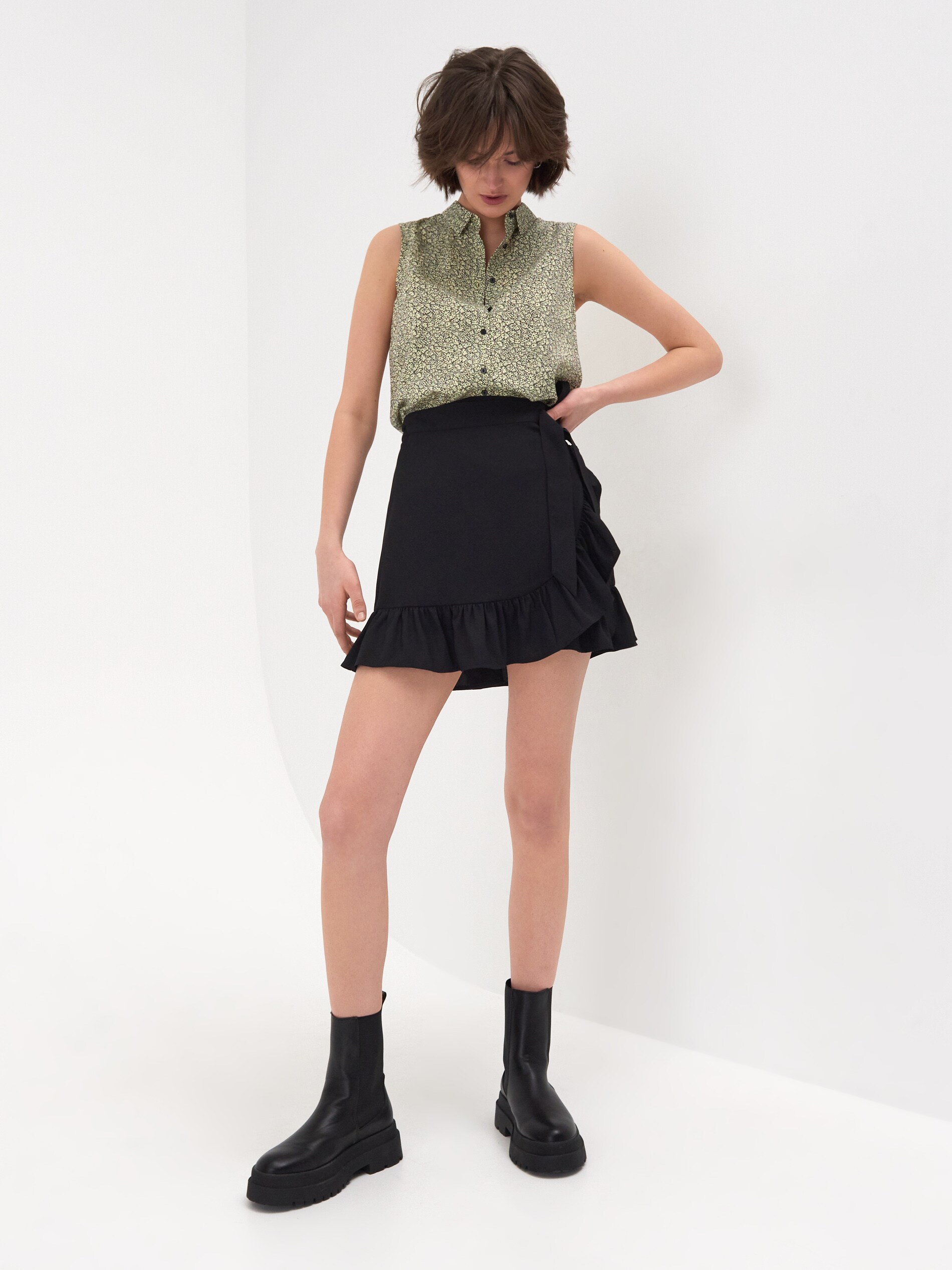 Košeľa bez rukávov