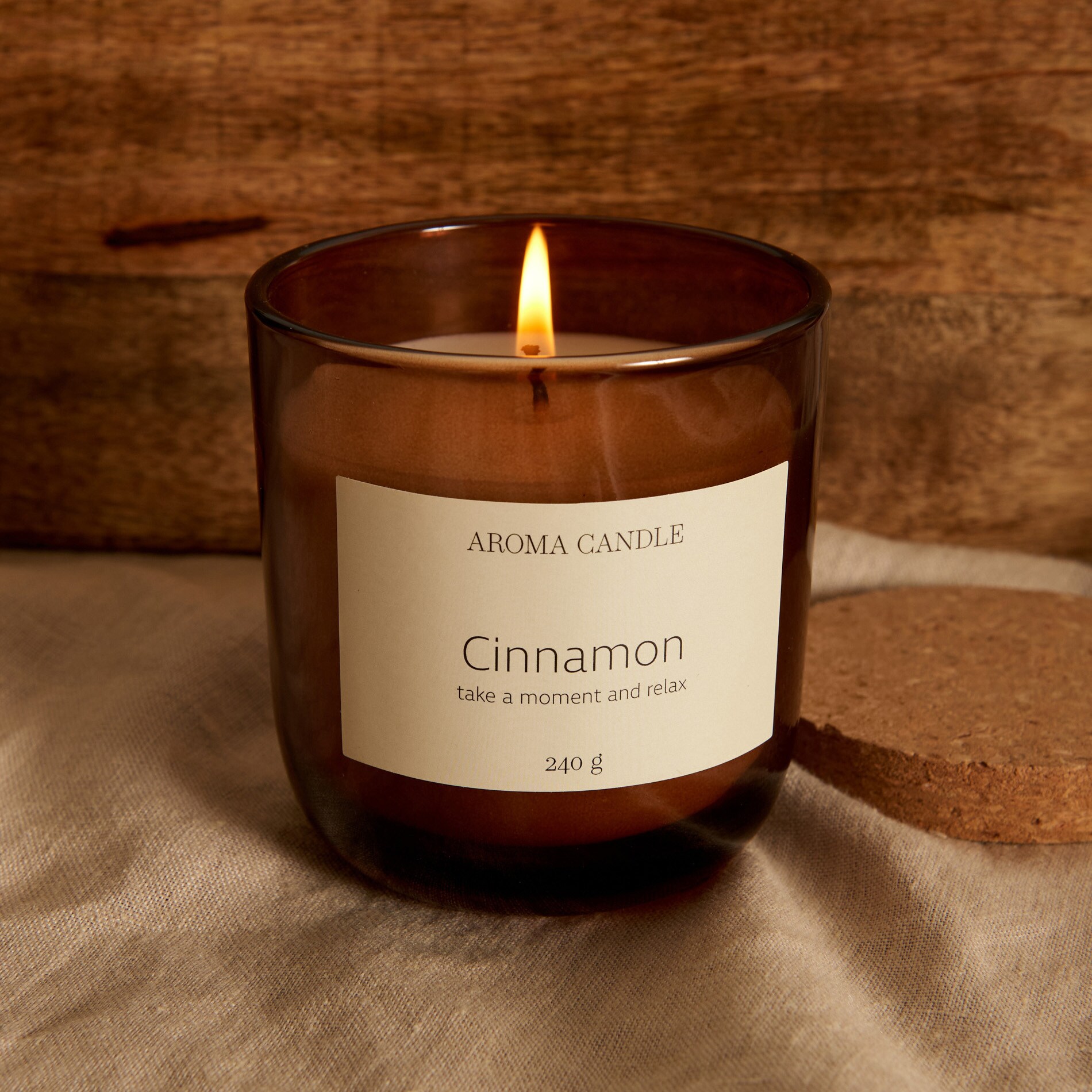 Sinsay – Lumânare parfumată Cinnamon – Maro Sinsay imagine noua 2022