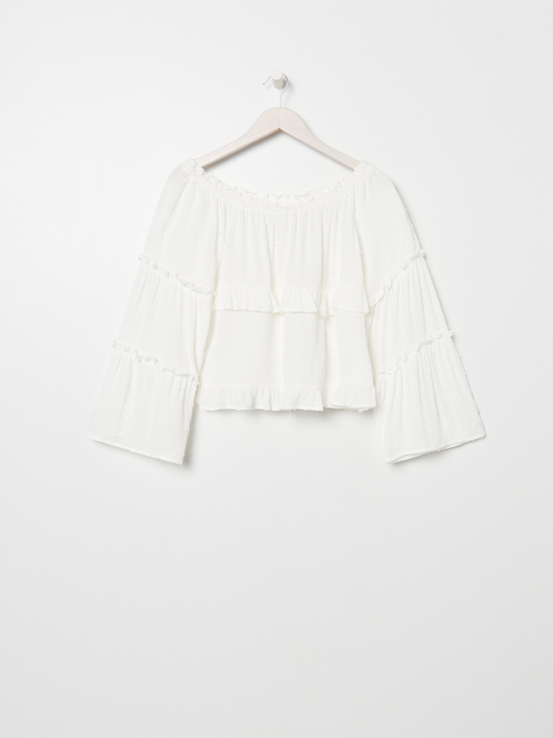 Blúzka z látky plumetis