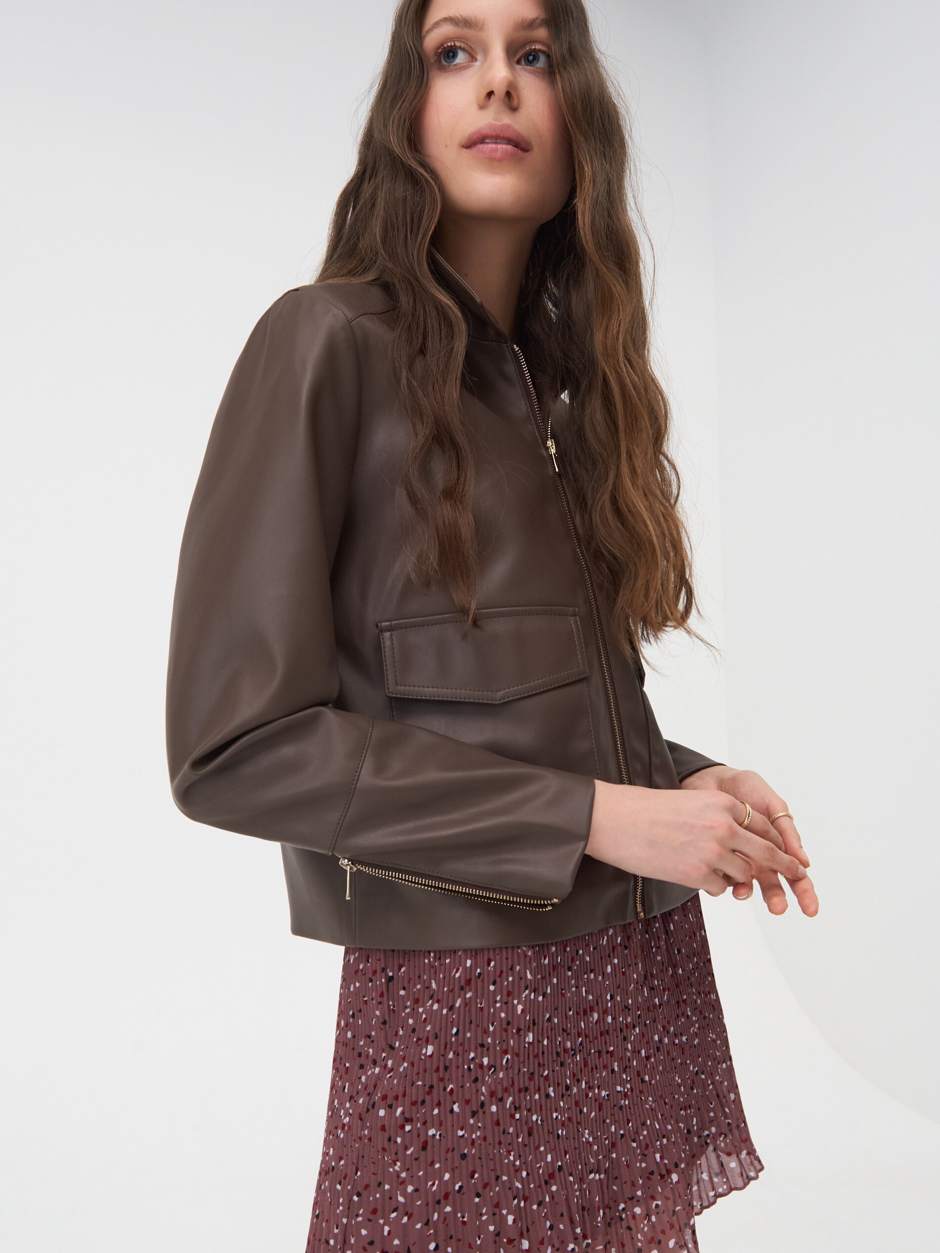 Plisovaná minisukňa